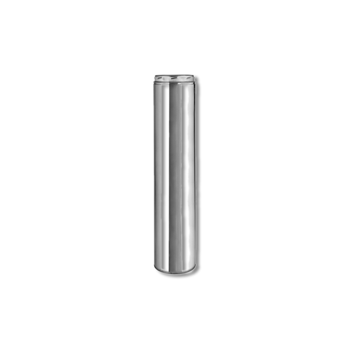 Selkirk Sure-Temp 6 in D X 48 in L Stainless Steel Chimney Pipe 206148