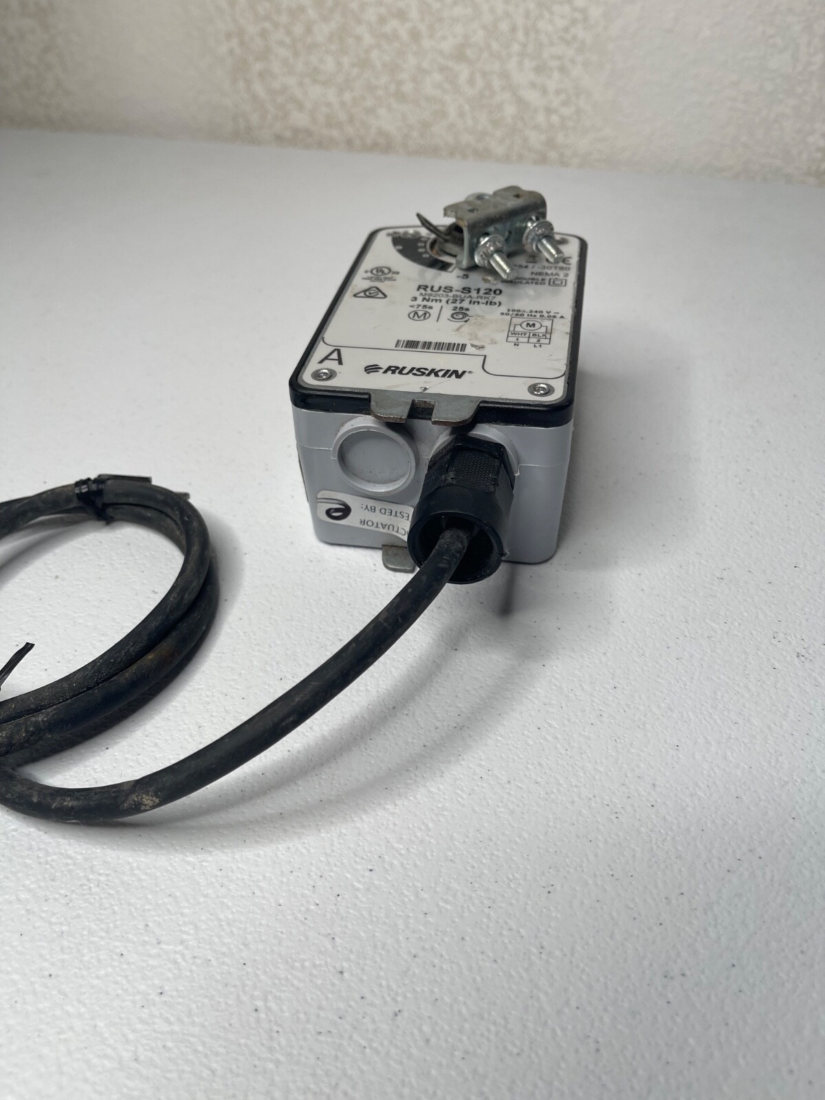Ruskin Johnson Controls RUS-S120 M9203-BUA-RK7 Damper Actuator