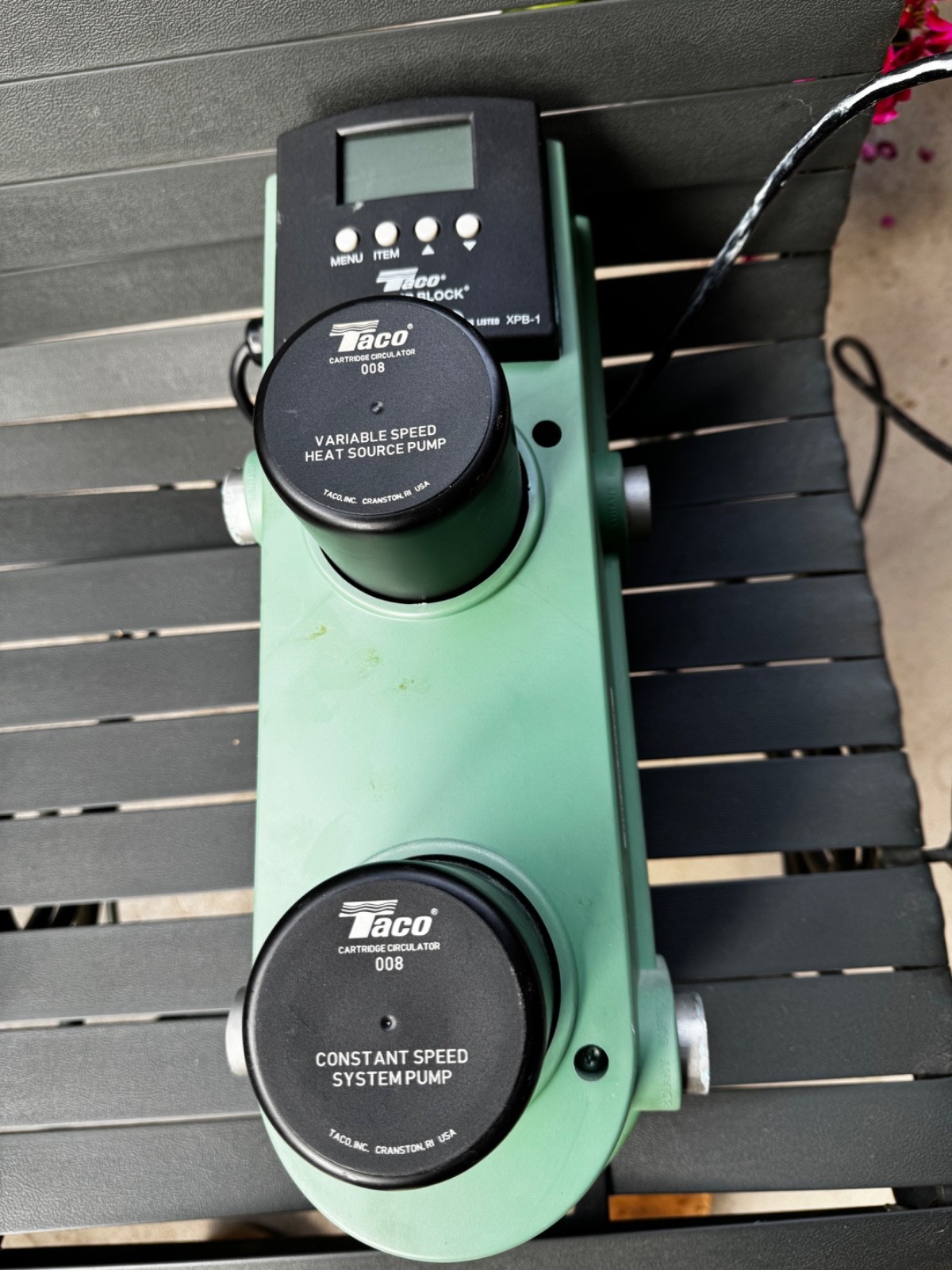Taco XPB-1 X-Pump Block Variable Speed Heat Source Pump/Hydronic Radiant