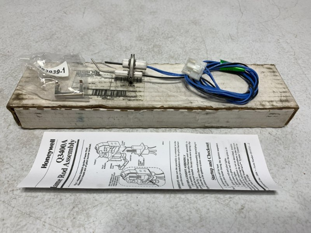 Honeywell Q3400A1024 Igniter Flame Rod Assembly 30″ 24V