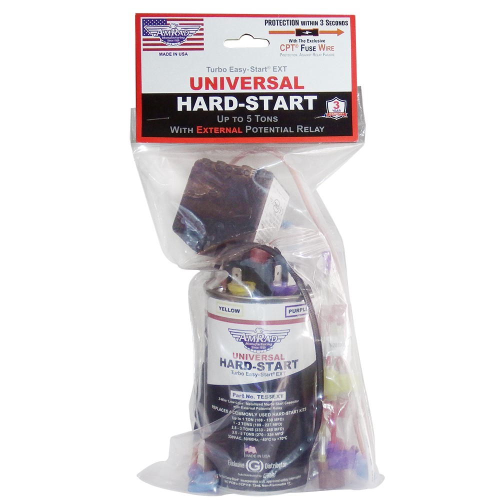 Amrad – TES5EXT Turbo Universal Hard-Start plus UCM Universal Capacitor Mount