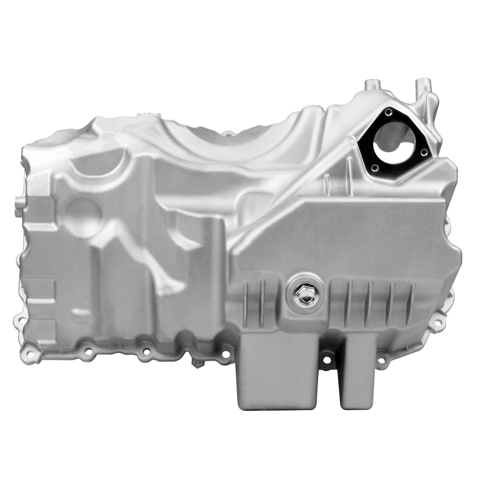 Mitzone Upgrade Aluminum Engine Oil Pan Compatible 2013-2018 Bmw 528I 328I 320I