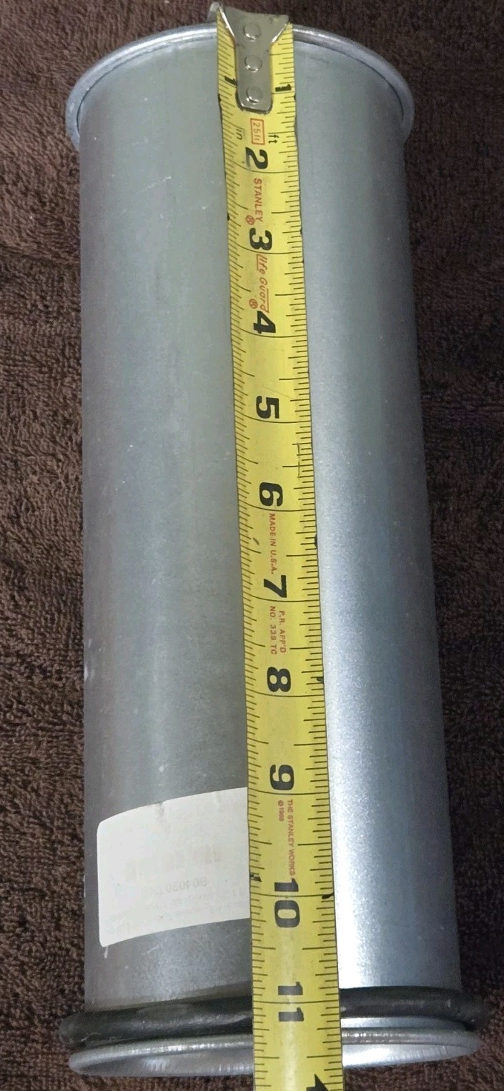 Nordfab quick fit sleeve 8040207300, 4″ Duct x 11-3/8″, 22 ga galv