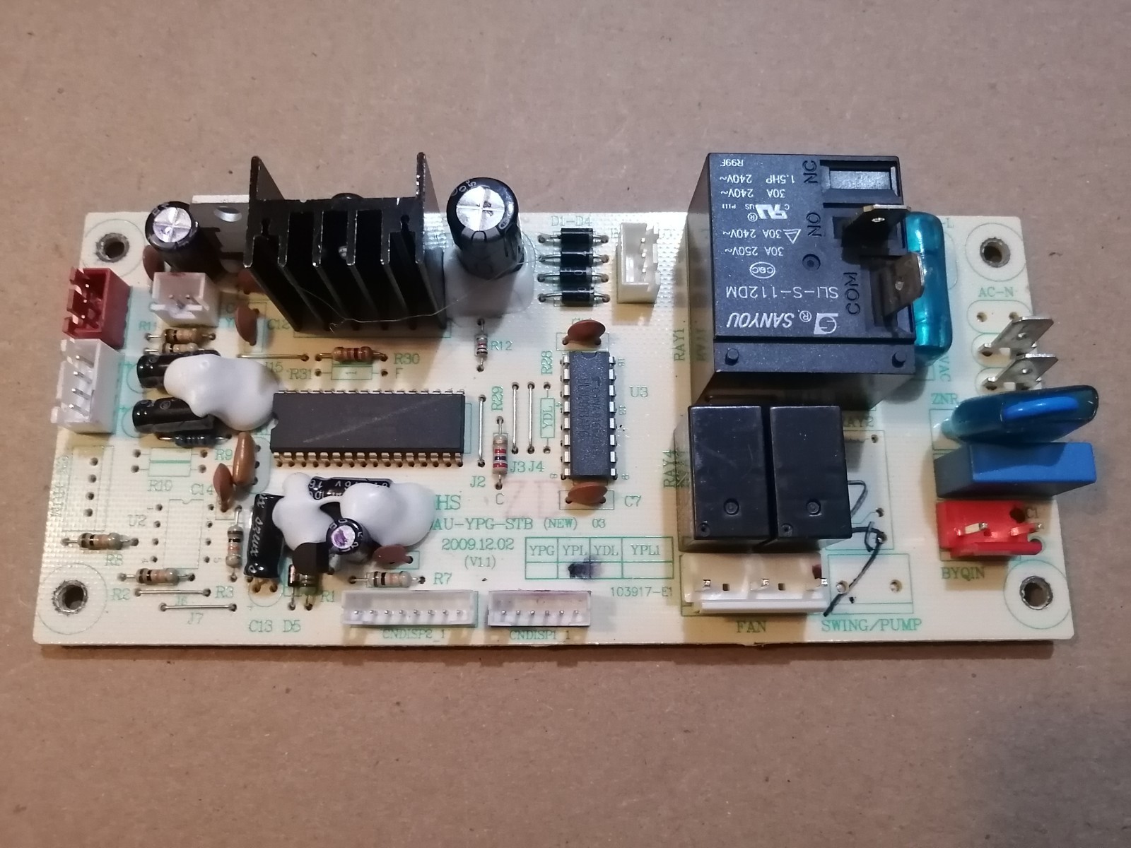 LG Portable Air Conditioner Main Control Board LP0910WNR