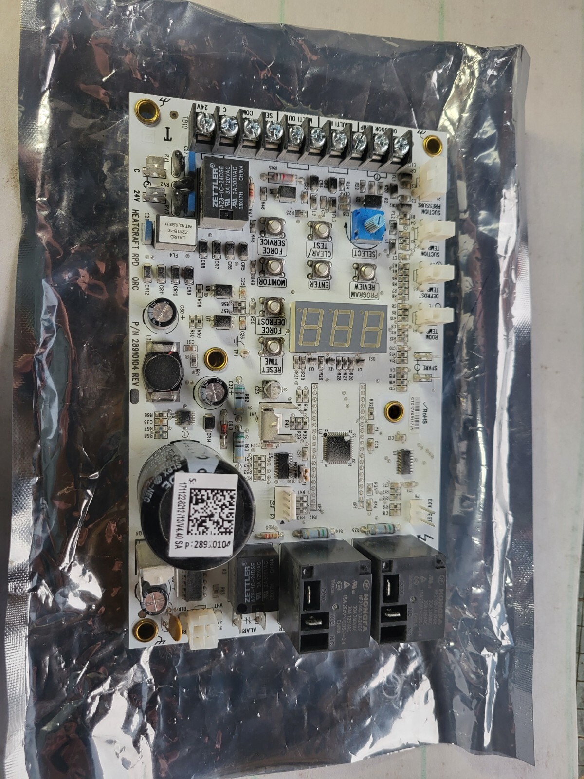 28910104 Heatcraft Control Board Genuine OEM HTCR28910104