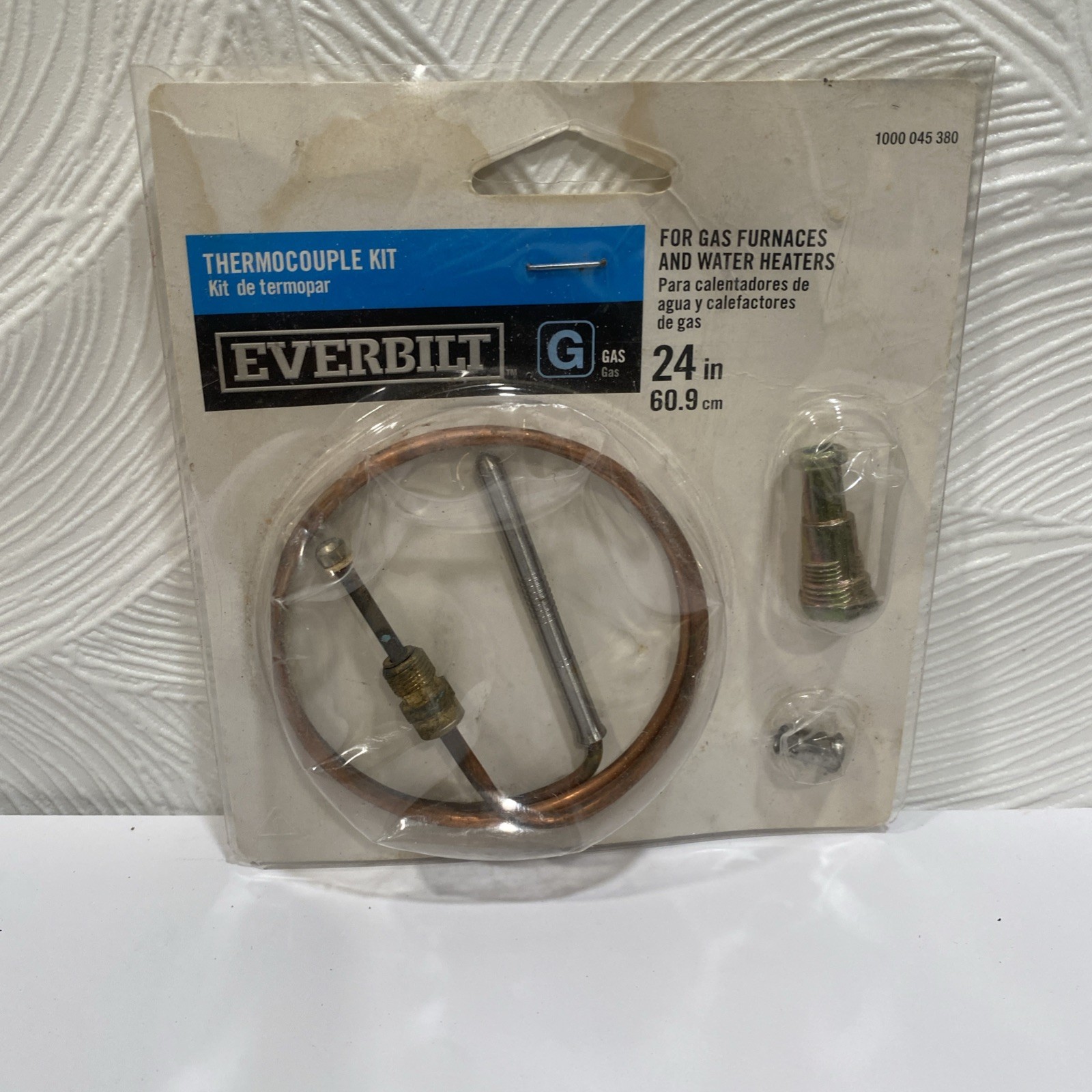 Everbilt 24” Universal Pilot Thermocouple Kit for Gas Water Heaters & Furnaces