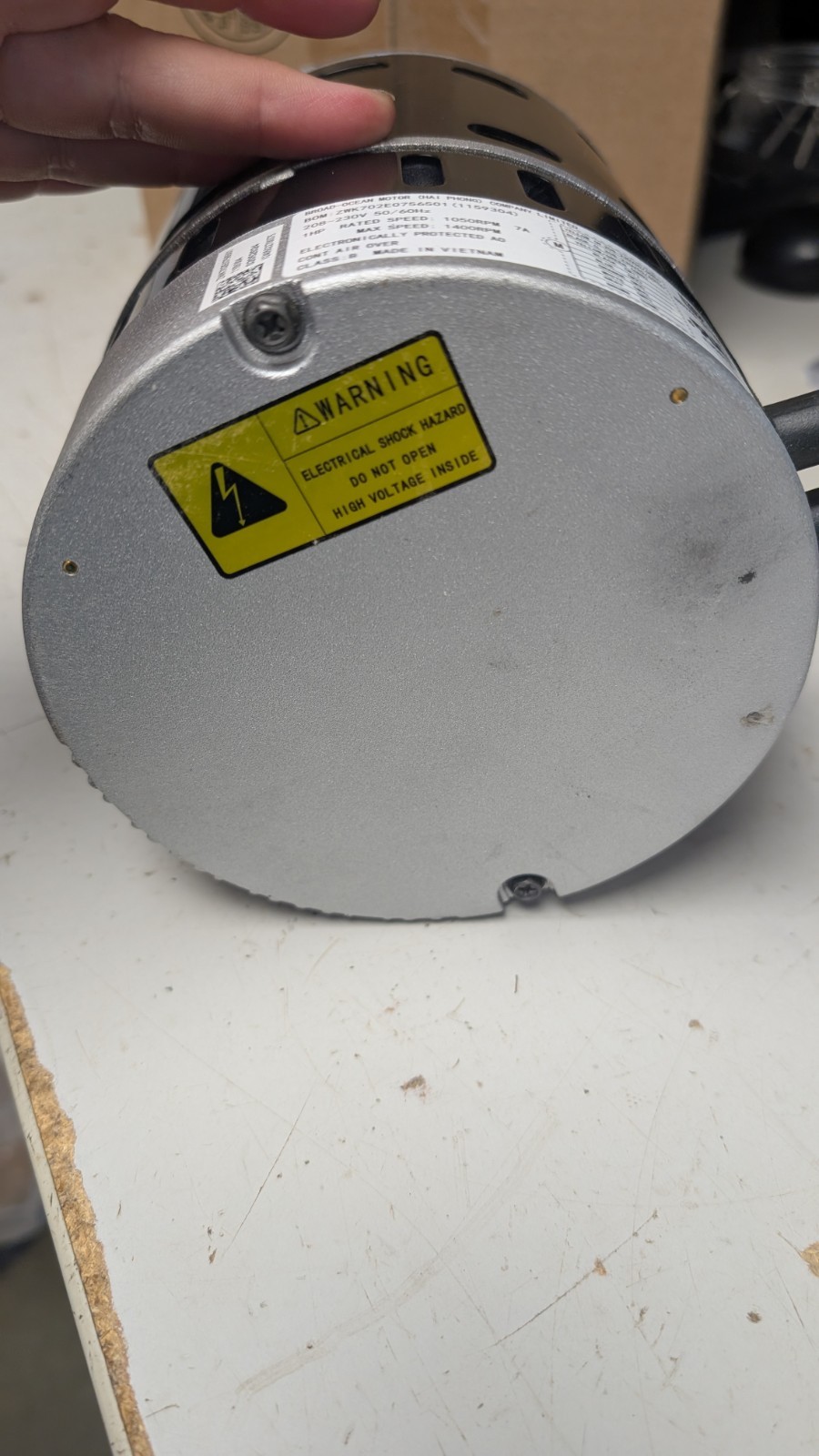 Broad Ocean KMSAH011C23 Variable Speed ECM Blower Motor ZWK702E0756501