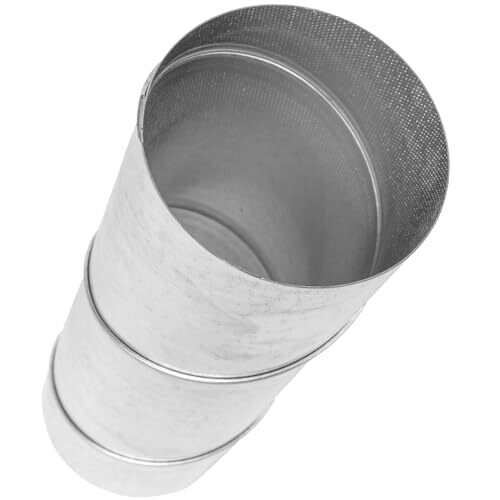 4″ Inch Round Spiral Air Duct 12″ Inch Long Duct Straight Rigid Galvanized St…