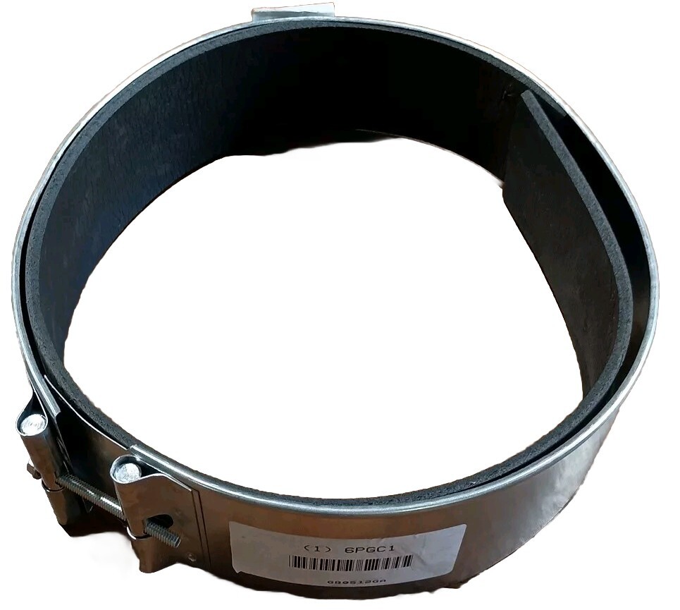 Connector Sleeve: 12 in Duct, Neoprene, Steel, 12 in Ht, 3 1/2 in Lg, 12 in Wd