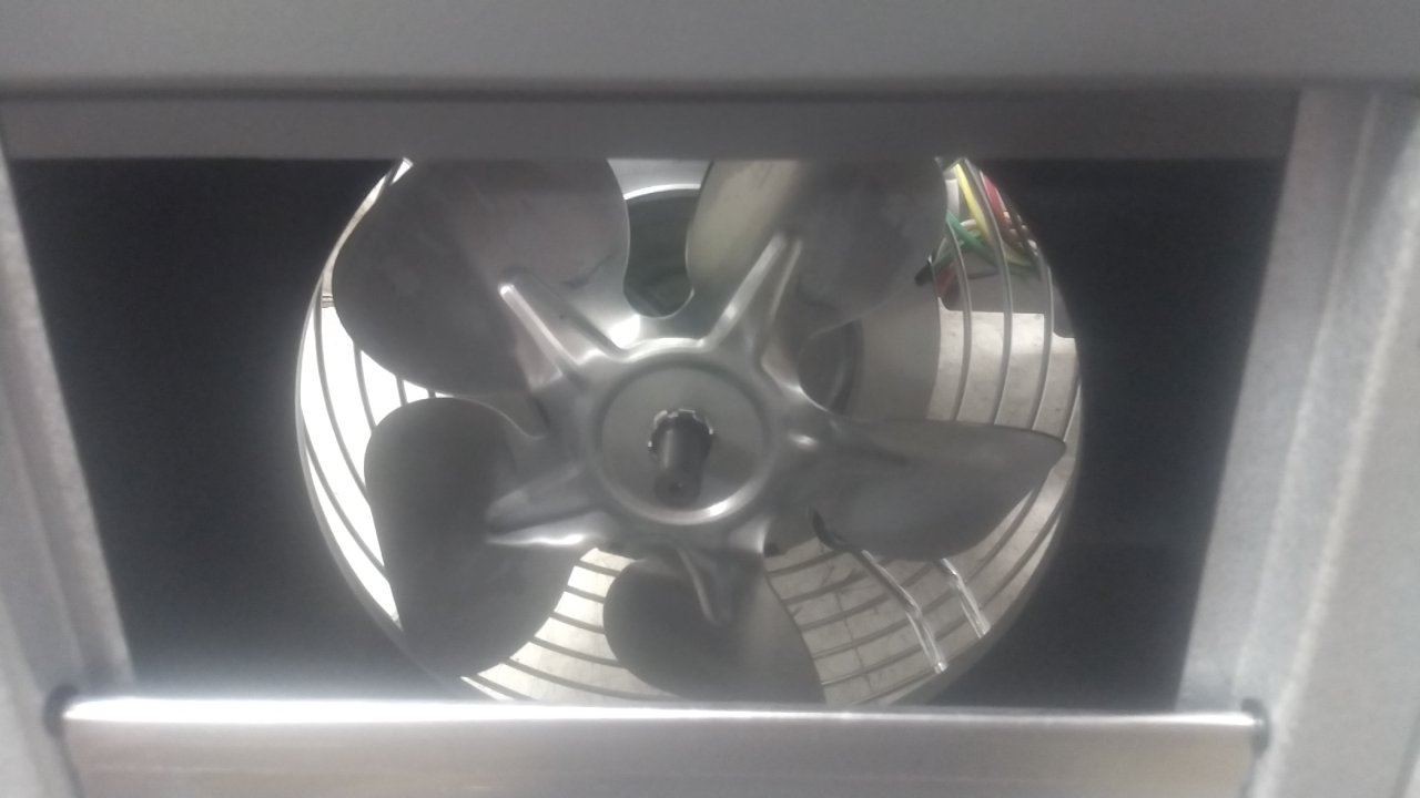 Canarm SD08-XPF 1/3 HP 115/230VAC Shutter Mounted Hazardous Location Exhaust Fan