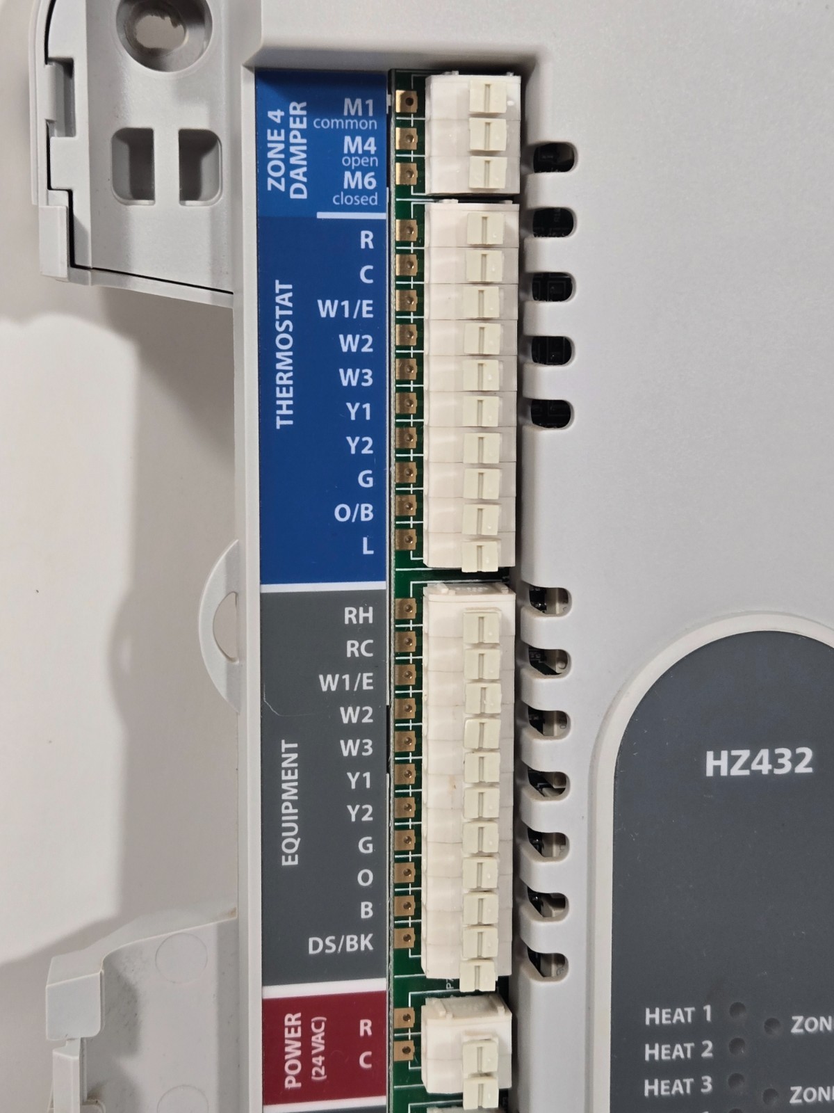 Honeywell HZ432 Truezone Zone Control Panel 4 Zone Used Very Good Condition!