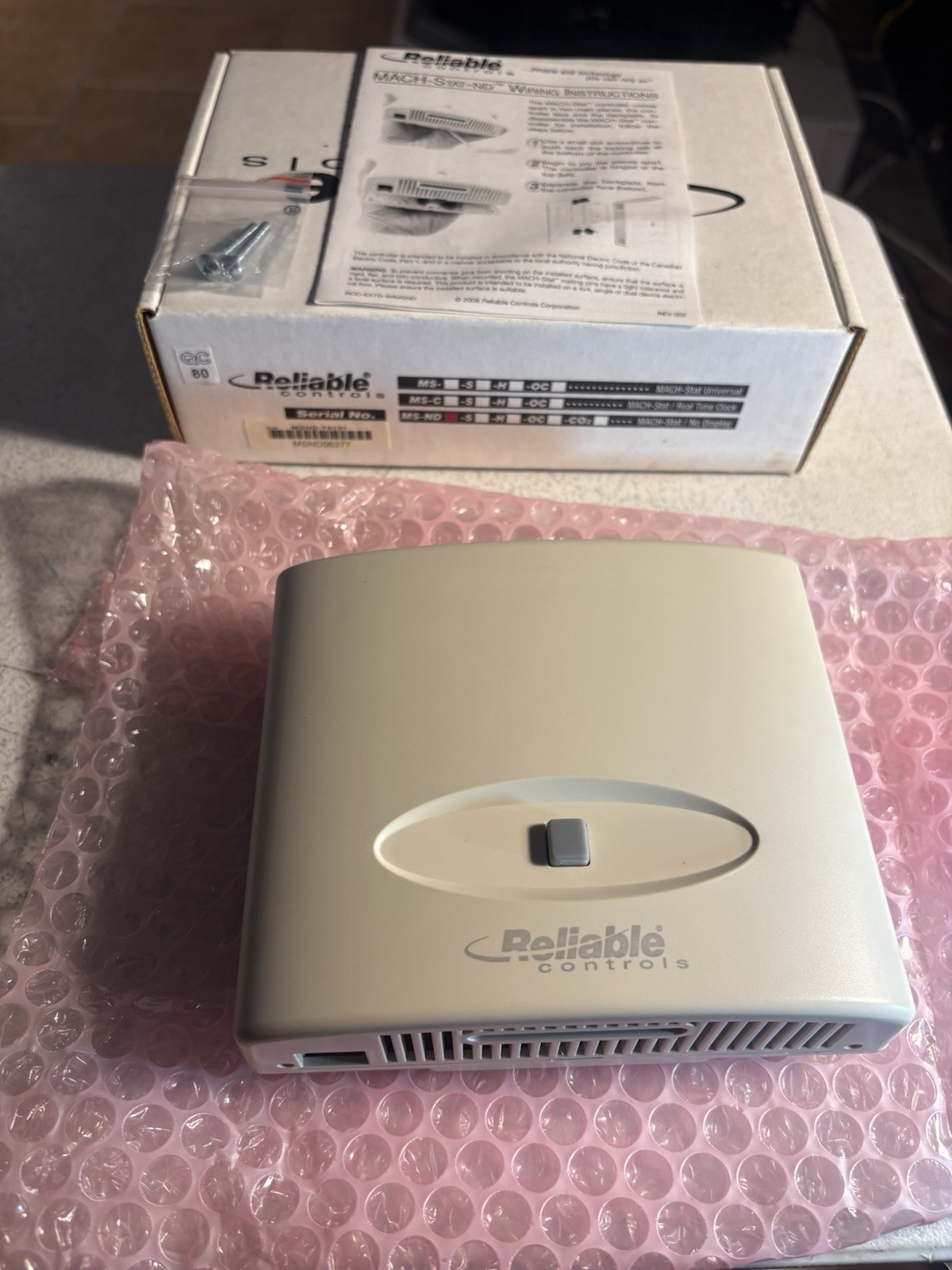 Reliable Controls Mach-stat Controller MACH-STAT-ND MS-ND MSND NEW