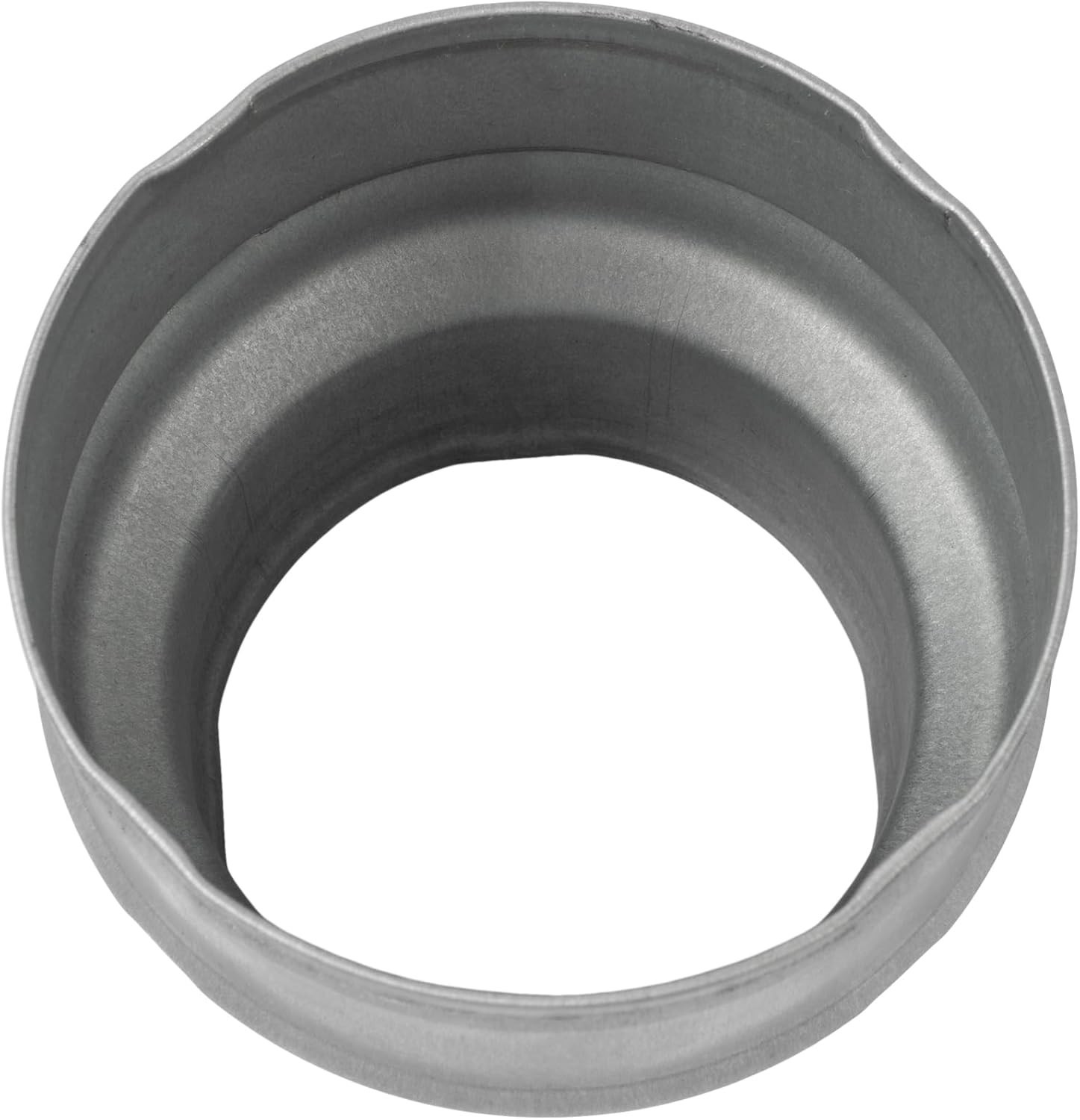 4 to 3 Inch Steel Round Duct Reducer for Ventilation Systems