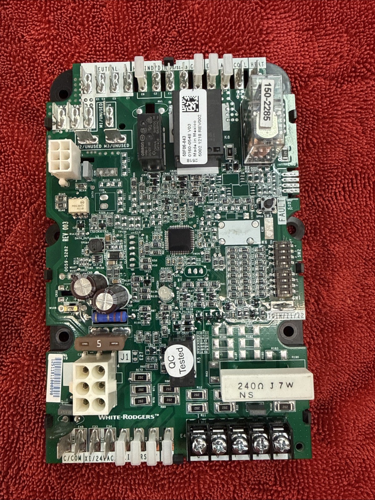 White-Rodgers 50F06-843 Furnace Board Fan Control for Honeywell ST9160B1076 +