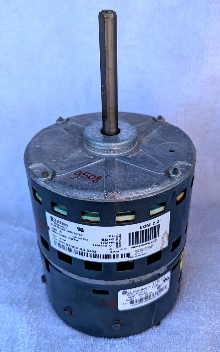 GE 5SME39HL0252 CN03 ECM 2.3 Blower Motor 1/2HP 120/240V MOT09257 *FREE SHIPPING