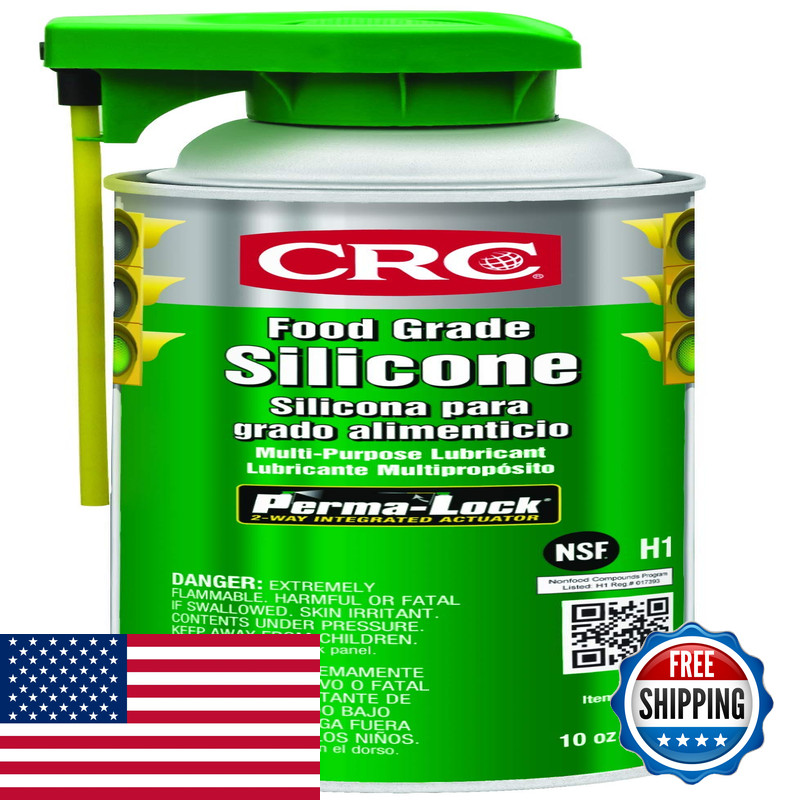Crc Food Grade Silicone 10 Wt Oz Multi-Purpose Silicone Lubricant For High