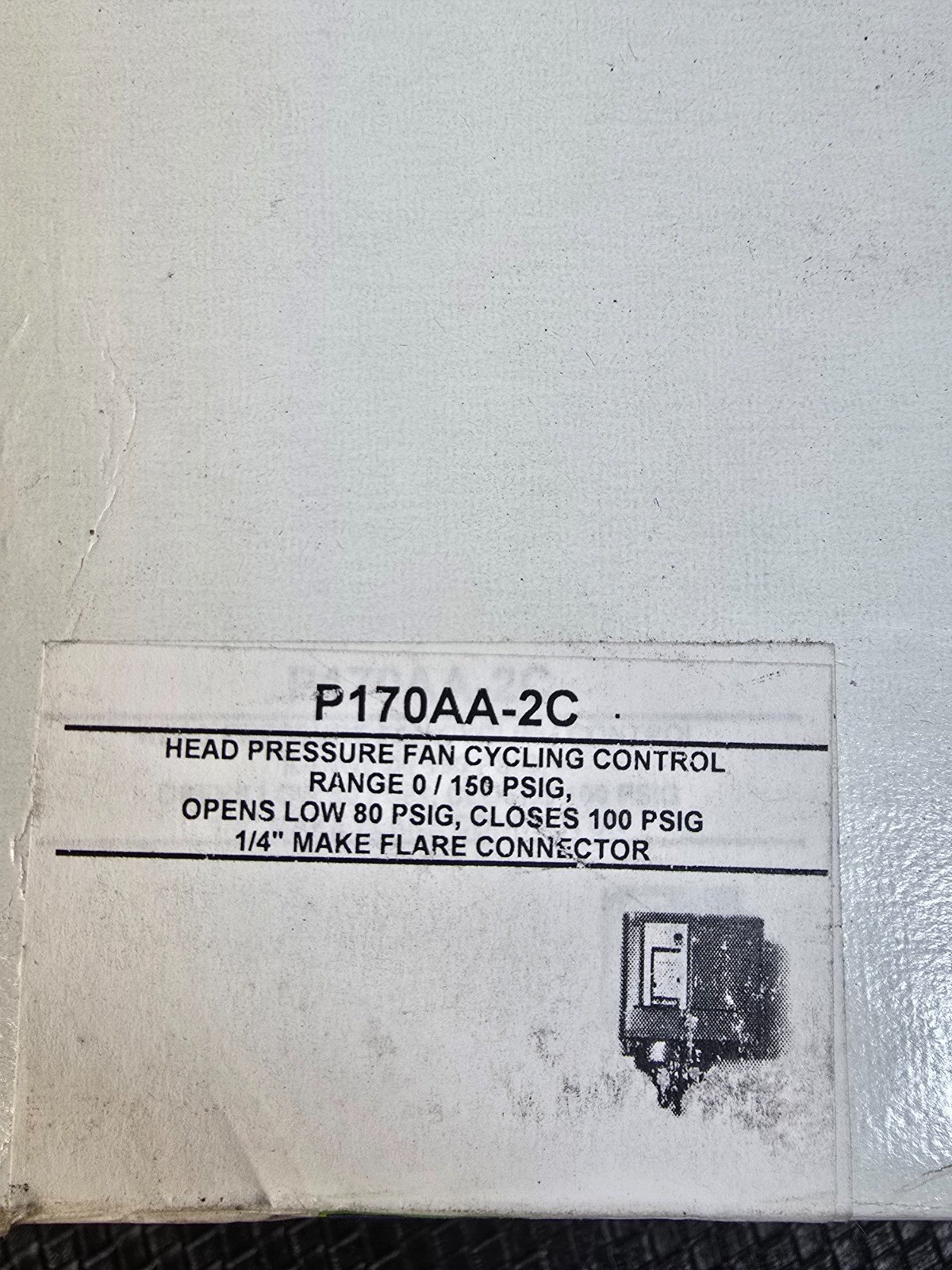 PENN P170AA-2C Head Pressure Fan Cycling Control w/ Auto Reset – 0/150 psi