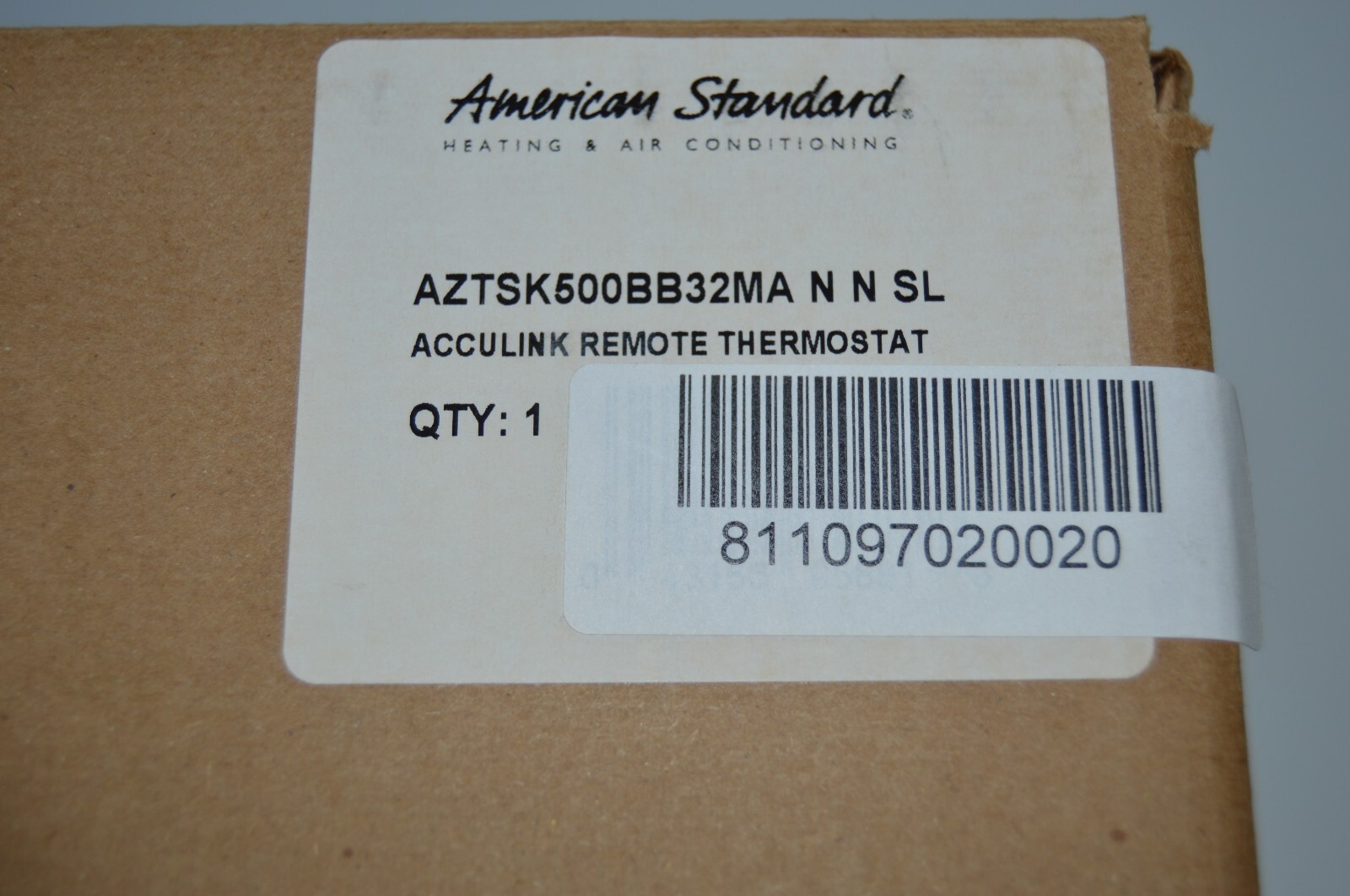Trane® American Standard AZTSK500BB32MA ACCULINK Remote Z-Wave Thermostat Kit