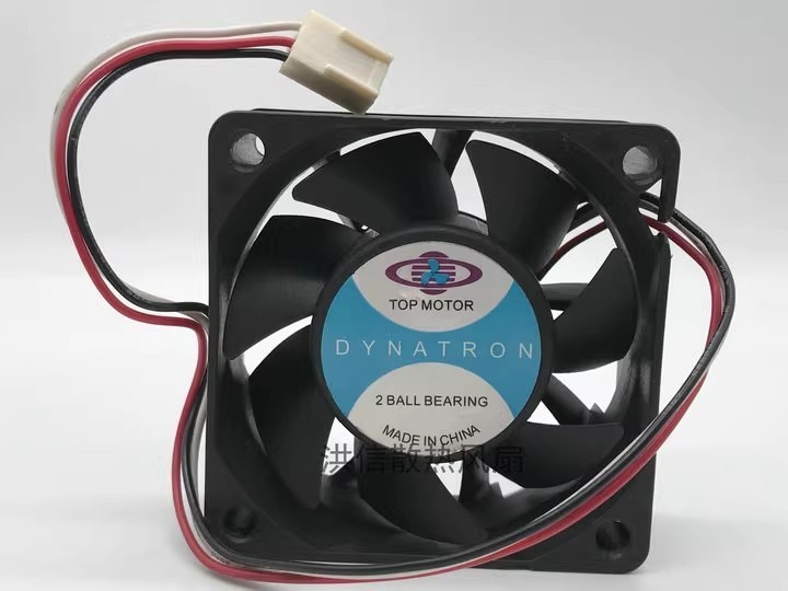 TOP MOTOR 6025 F126025BU DC12V 0.45A 3-wire high airflow ball fan