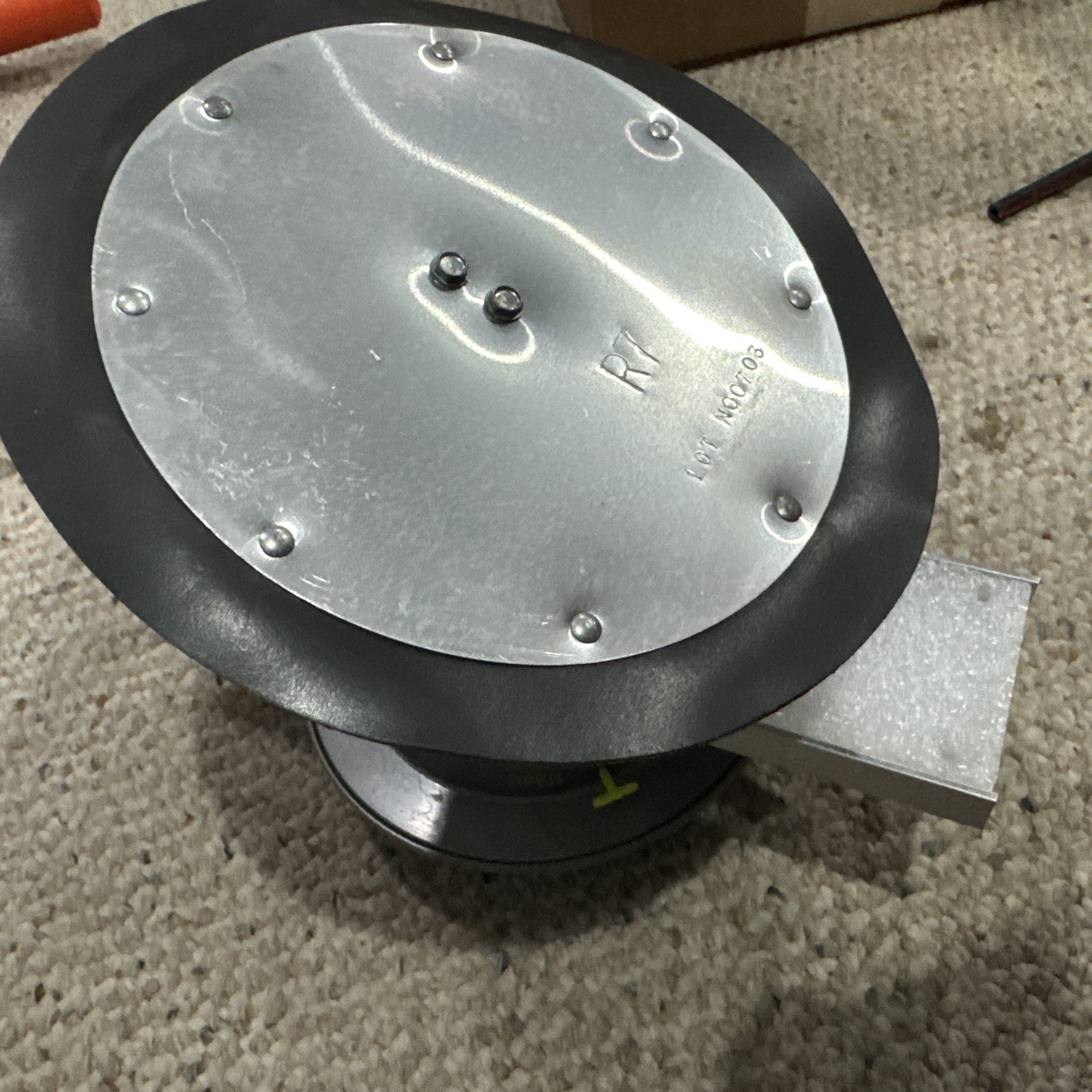 New Arzel Zoning Technology STK-ER0007 7” Round pneumatic Damper EzySlide Damper