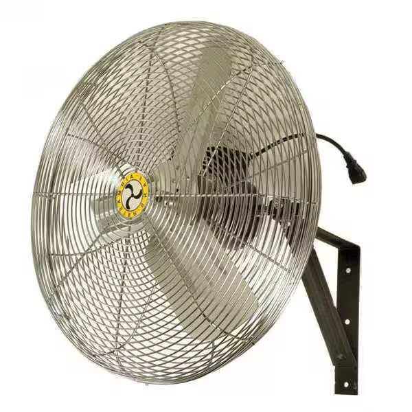 Standard Duty Air Circulator, Ceiling, Wall Mount, 24 in Blade Dia, 115V,