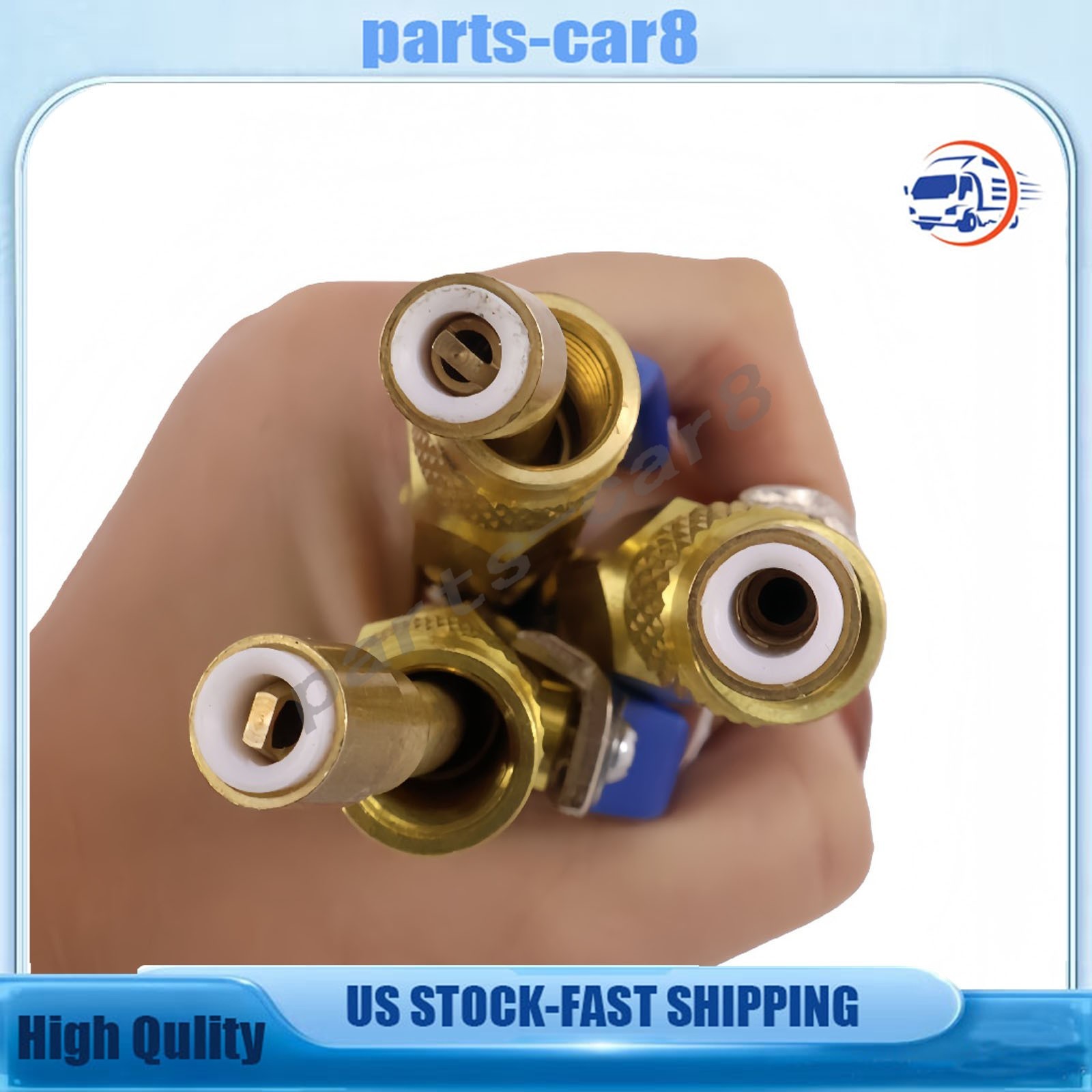 NEW 3Pack 29986 For R-410A Refrige Plus II 1/4″ Hose with Compact Ball Valve 72″