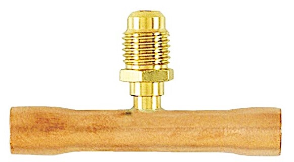 C&D Copper Access Tee Valve 3/8″ CD8438 Package of 2