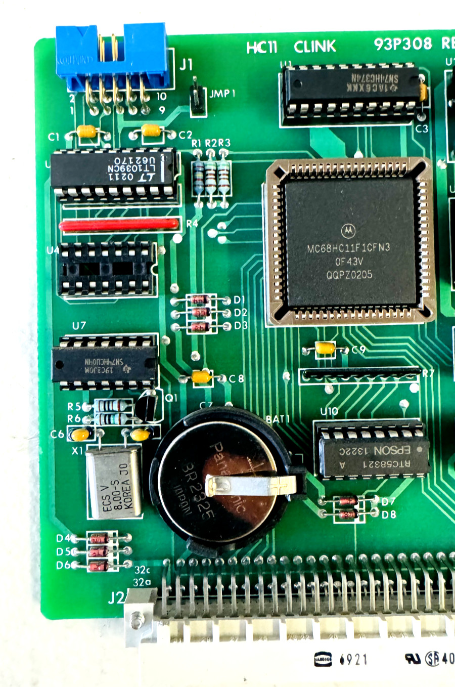 Thermo Scientific 9843 9842 PC 93P308 Rev E Replacement Circuit Board