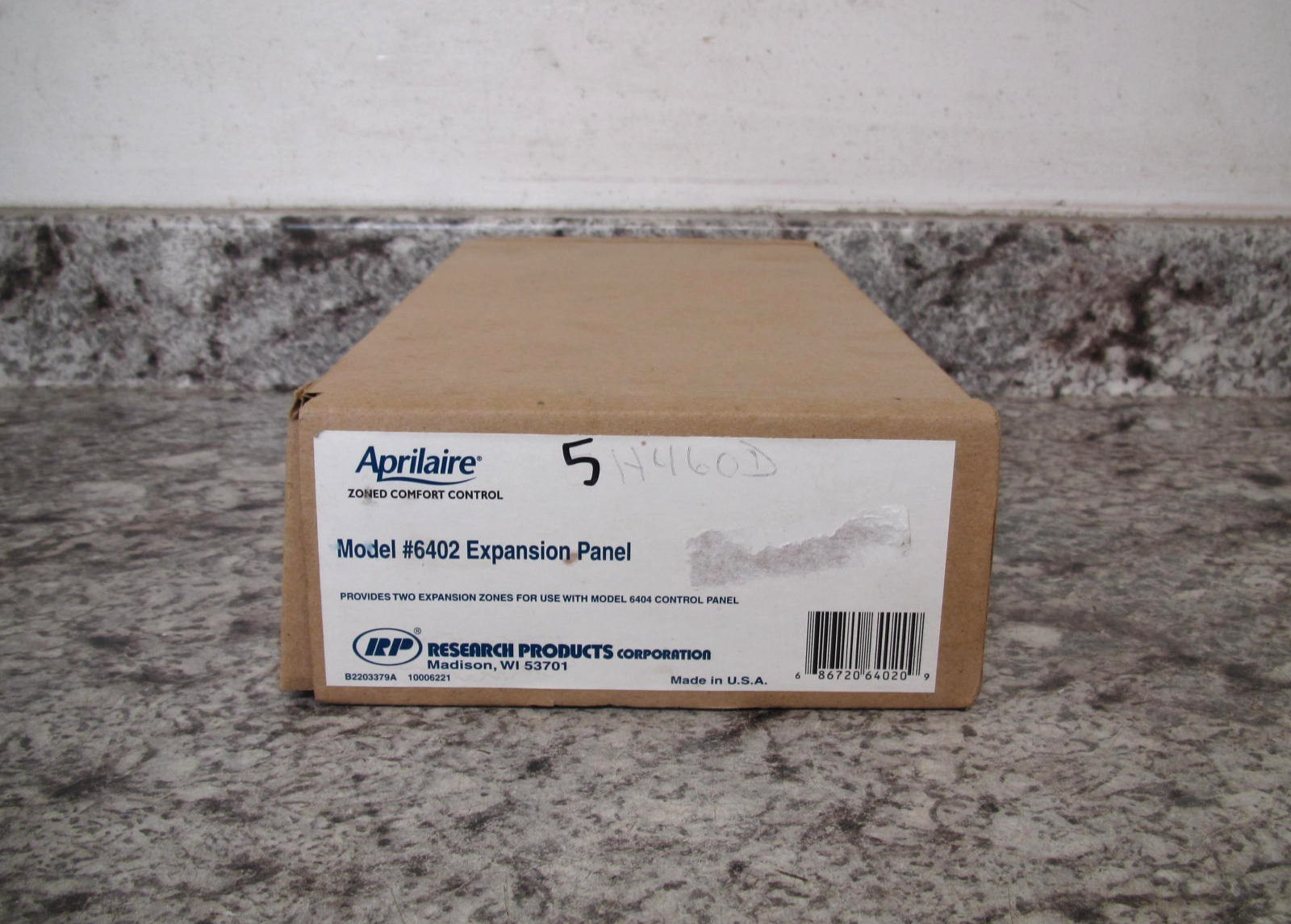 New Aprilaire 6402 / 6404 Control Panel Two Zone Expansion Panel Free Shipping