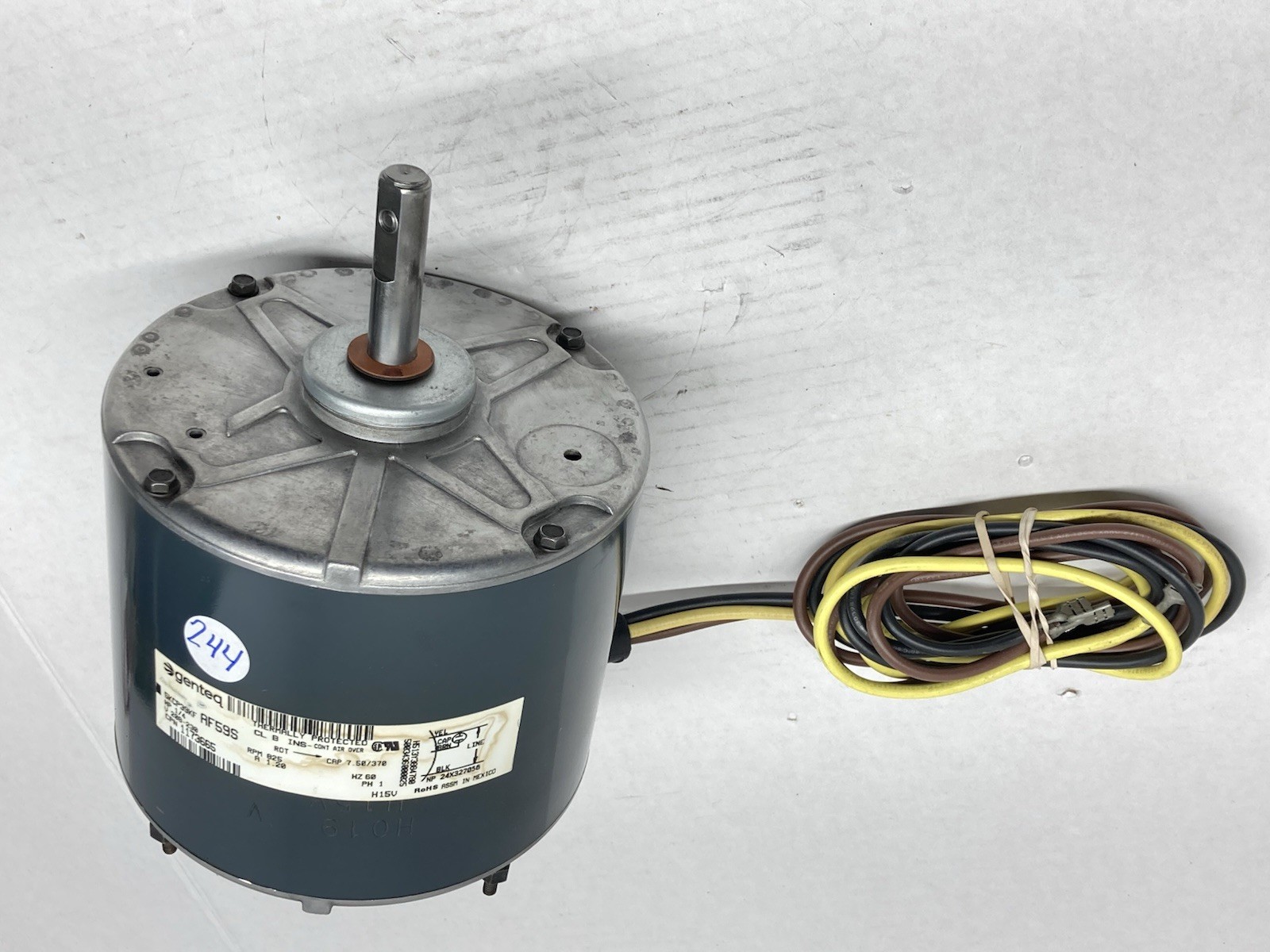 GENTEQ 5KCP39KFAF59S CONDENSER FAN MOTOR 1/4HP 825RPM 208-230V GUARANTEED