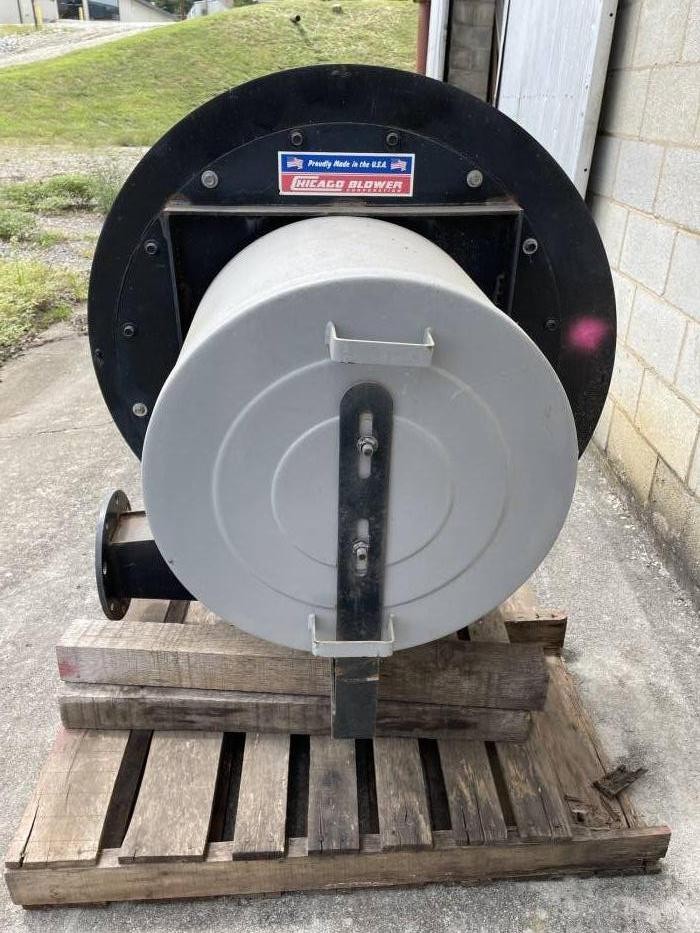 Chicago J4 Fwd Back Inclined Fan,8.625″ In, 4.25″x4.25″ Out, 15HP@3600RPM #90057