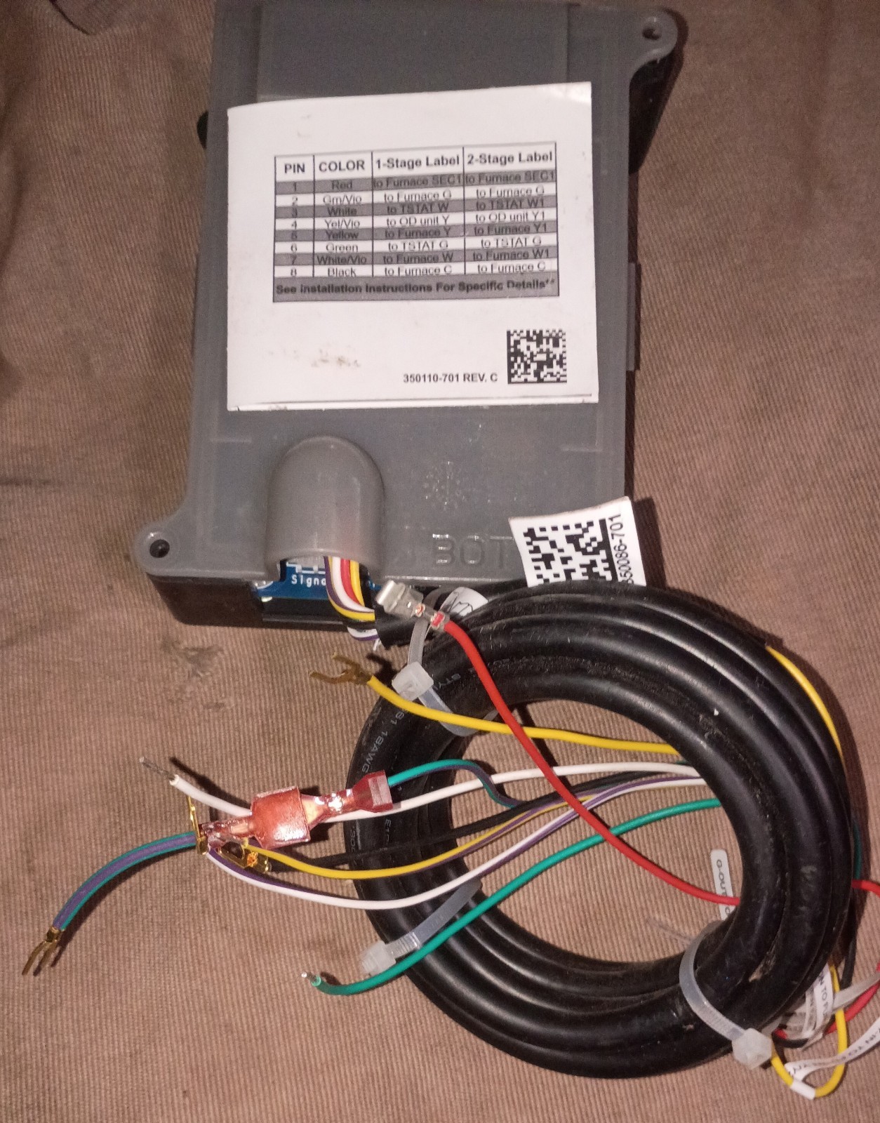 HVAC Airflow Control Board CEBD431237-01-RA Sensor Module 24V AXICOM