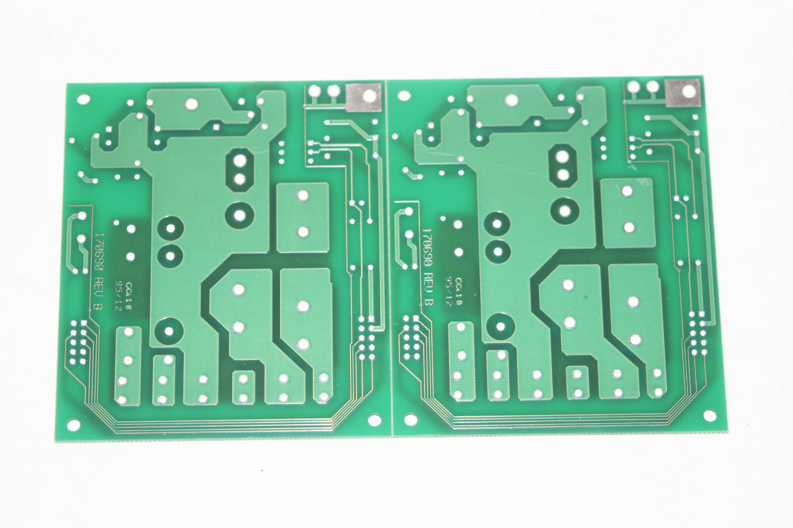 2x Lot – 170690 Rev B Furnace AC Prototype Green PCB Circuit Control Board HVAC