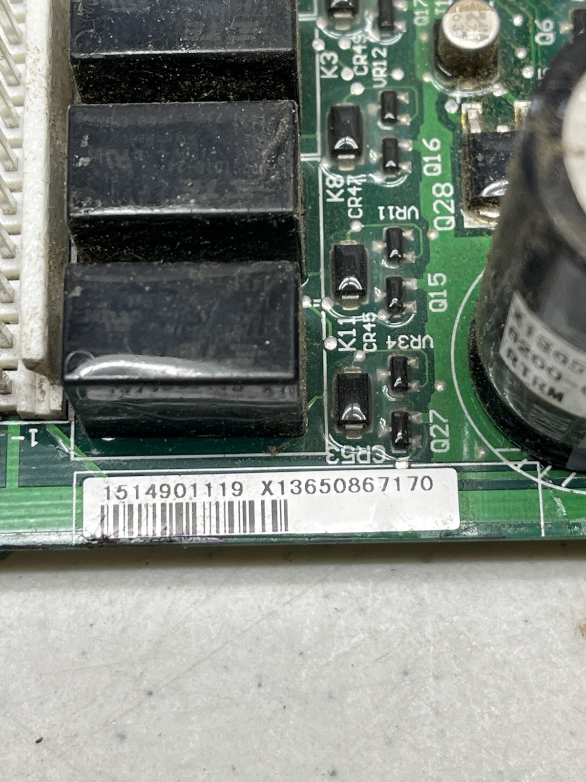 Trane Control Circuit Board X13650867170 64002352 REV H 30 DAY WARRANTY