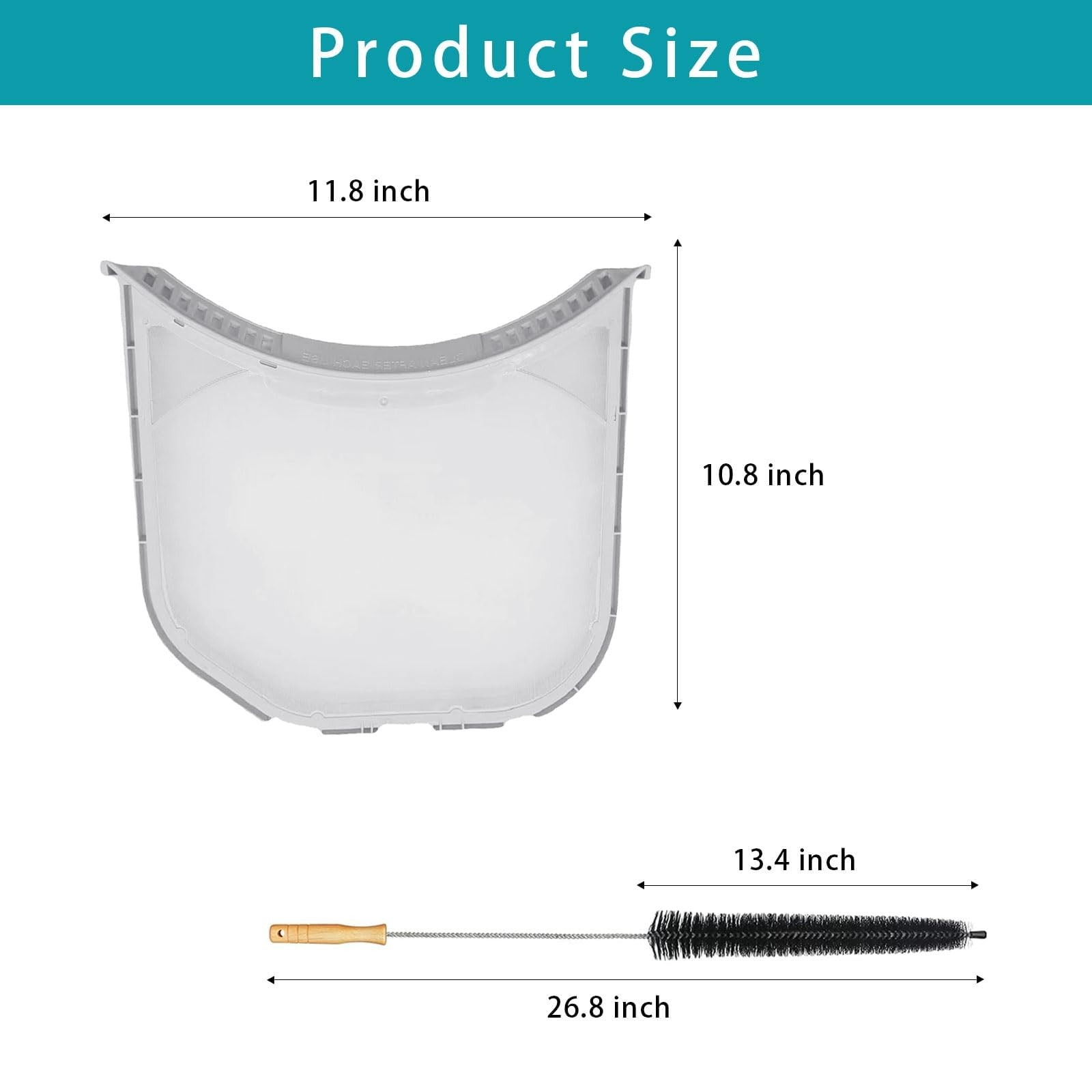 MZY LLC Upgraded ADQ56656401 Dryer Lint Filter Ken-more