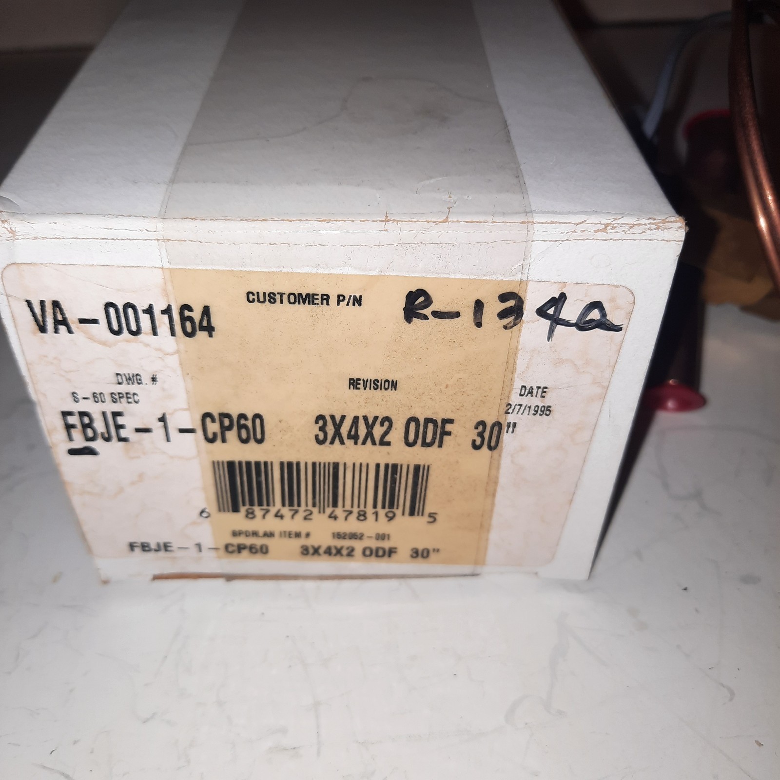 SPORLAN TXV FBJE-1-CP60 ,R134A