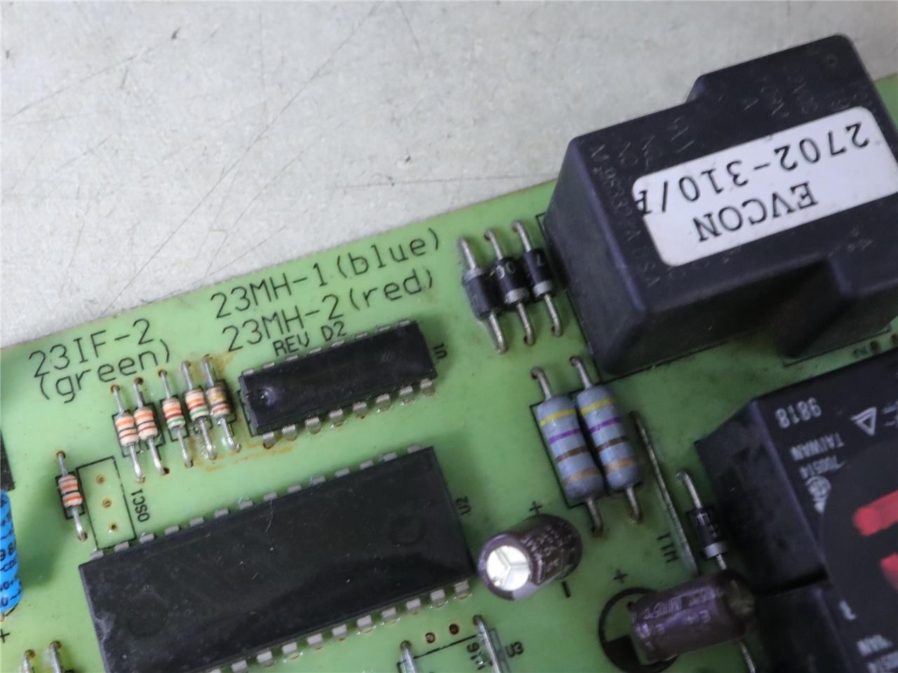 York Coleman Evcon 2702-310/A (green) Furnace Control Circuit Board 23IF-2