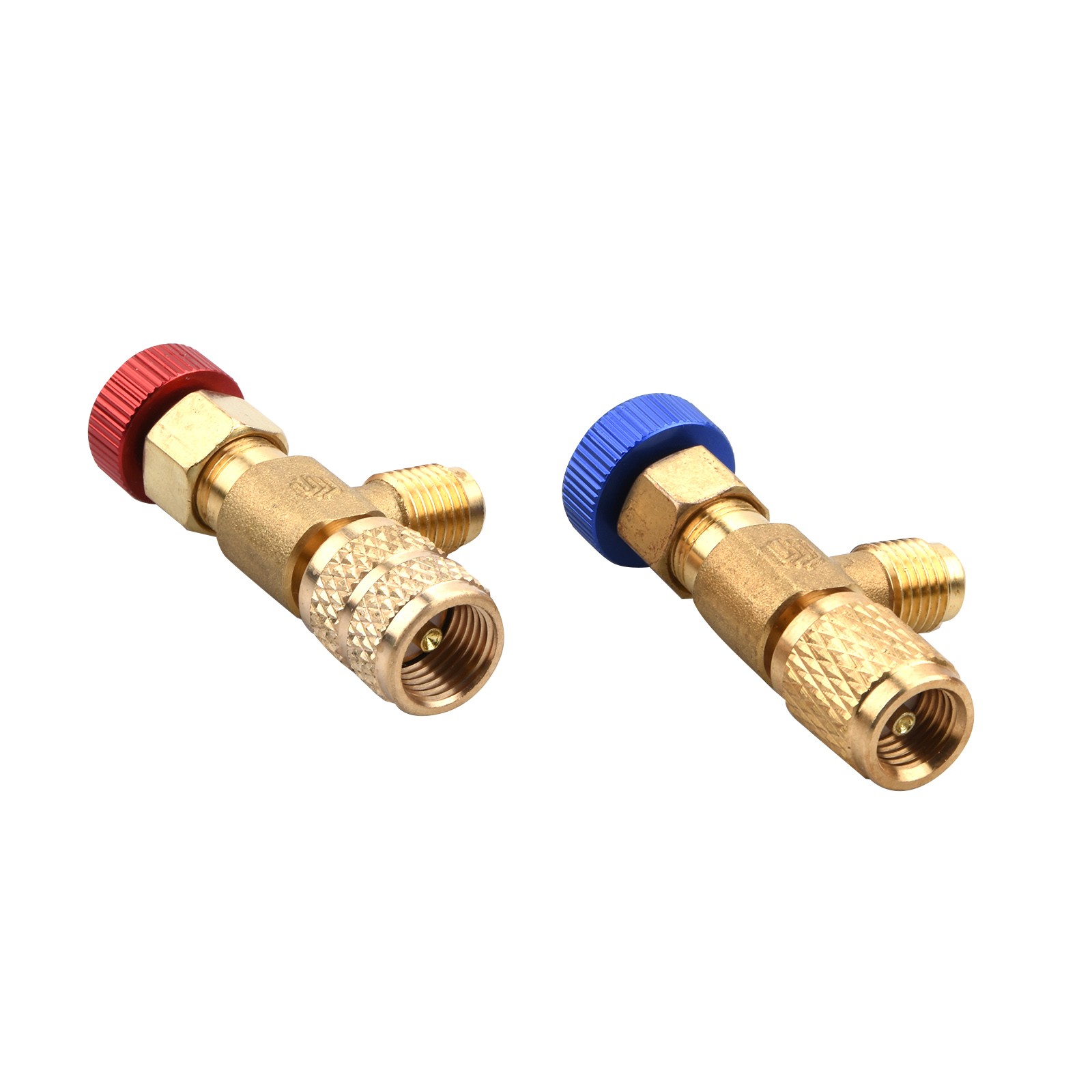 1/4in-5/16in (R410) air conditioner liquid safety valve with a leak-proof seal
