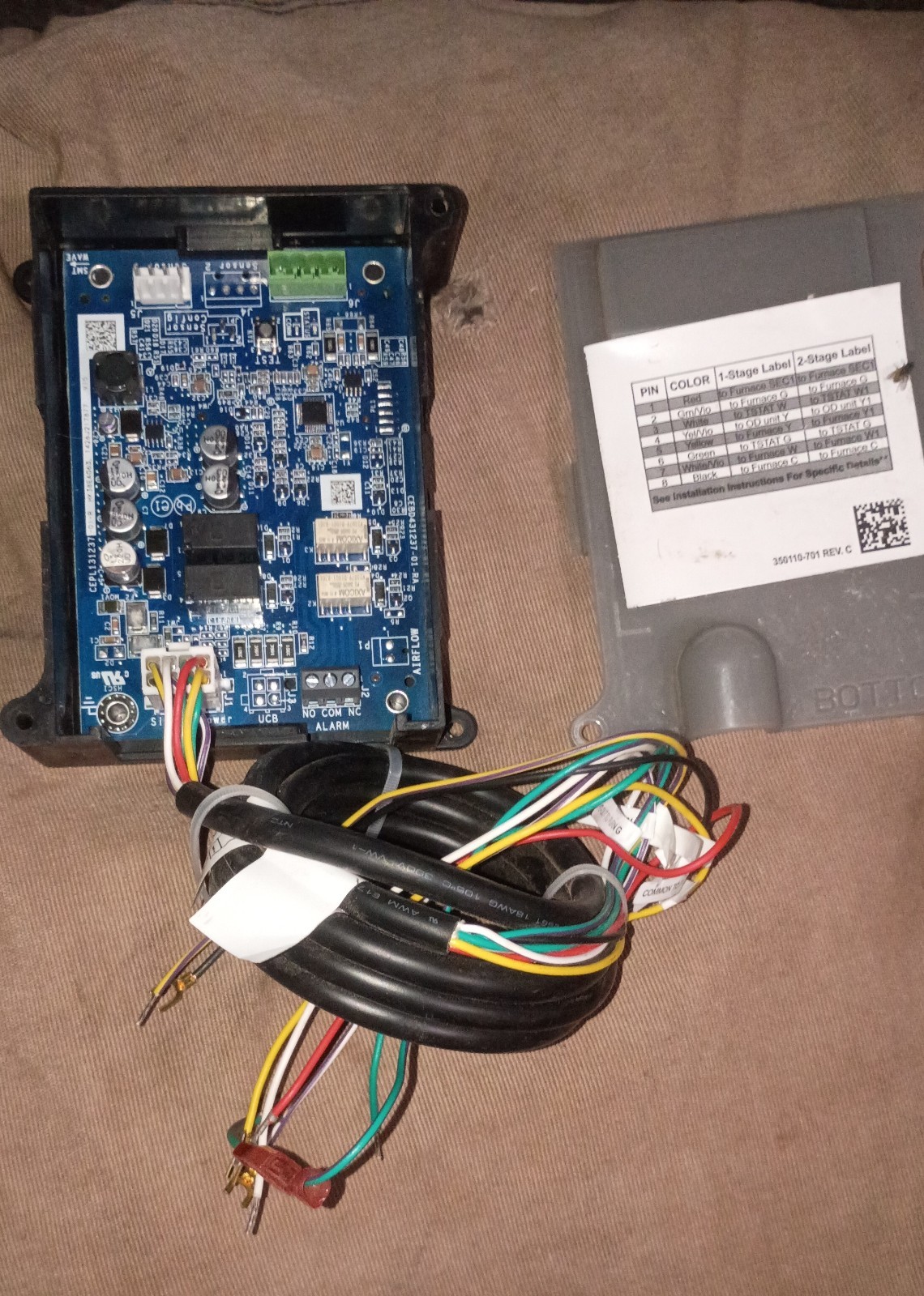 HVAC Airflow Control Board CEBD431237-01-RA Sensor Module 24V AXICOM