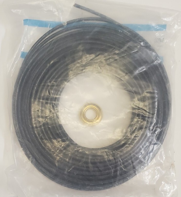 EVCO 6333B Black HVAC Wire. 50ft, gauge 14, strands 19, OD 11in, length 48ft