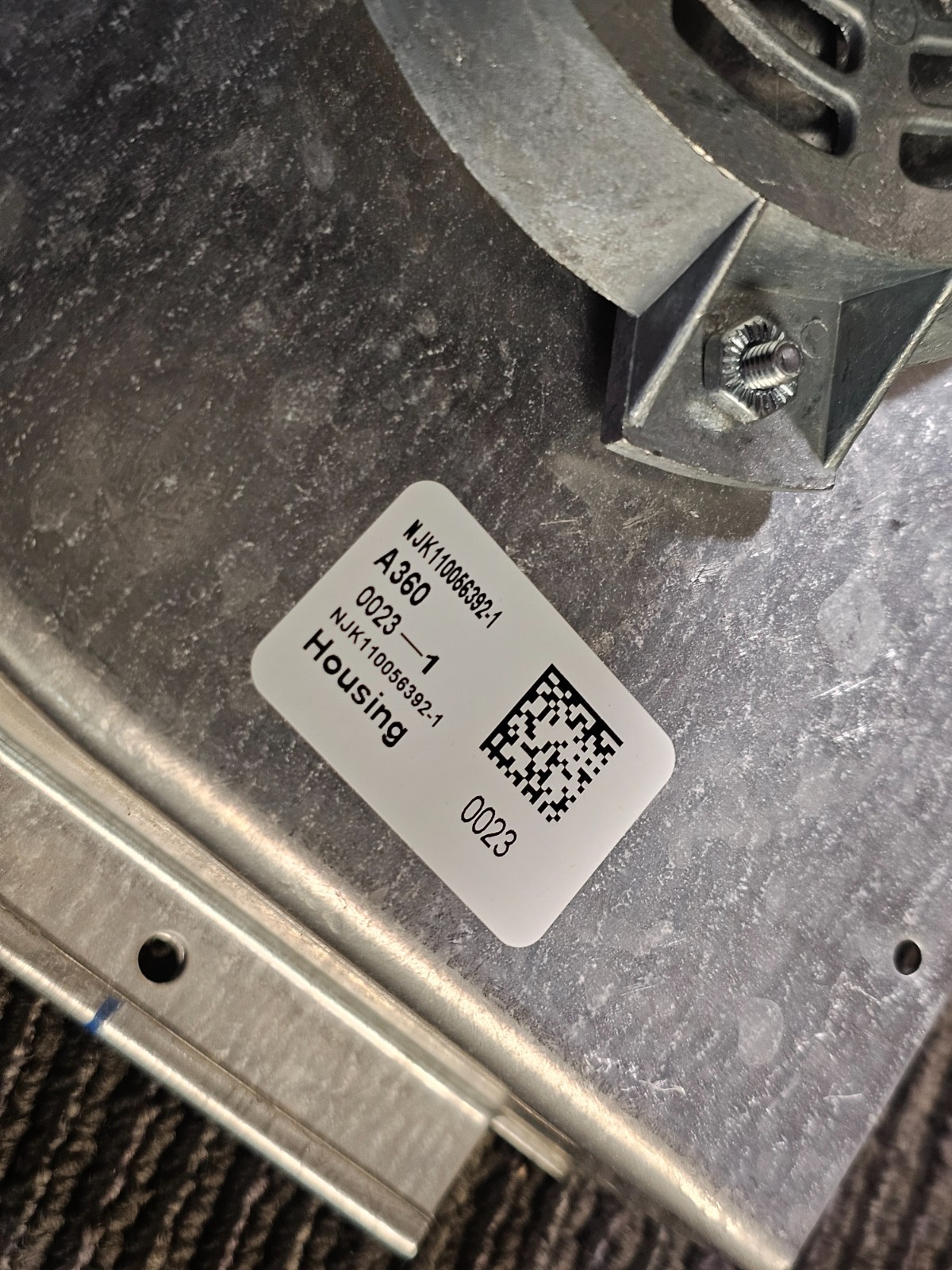 Fasco A360 2-Speed 2700 RPM 1/25 HP CW Shaded Pole Draft Inducer Motor