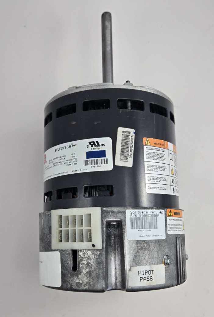 Goodman Amana Selectech 1 HP ECM Blower Motor 0131M00608 M055PWEVE-1300 230V