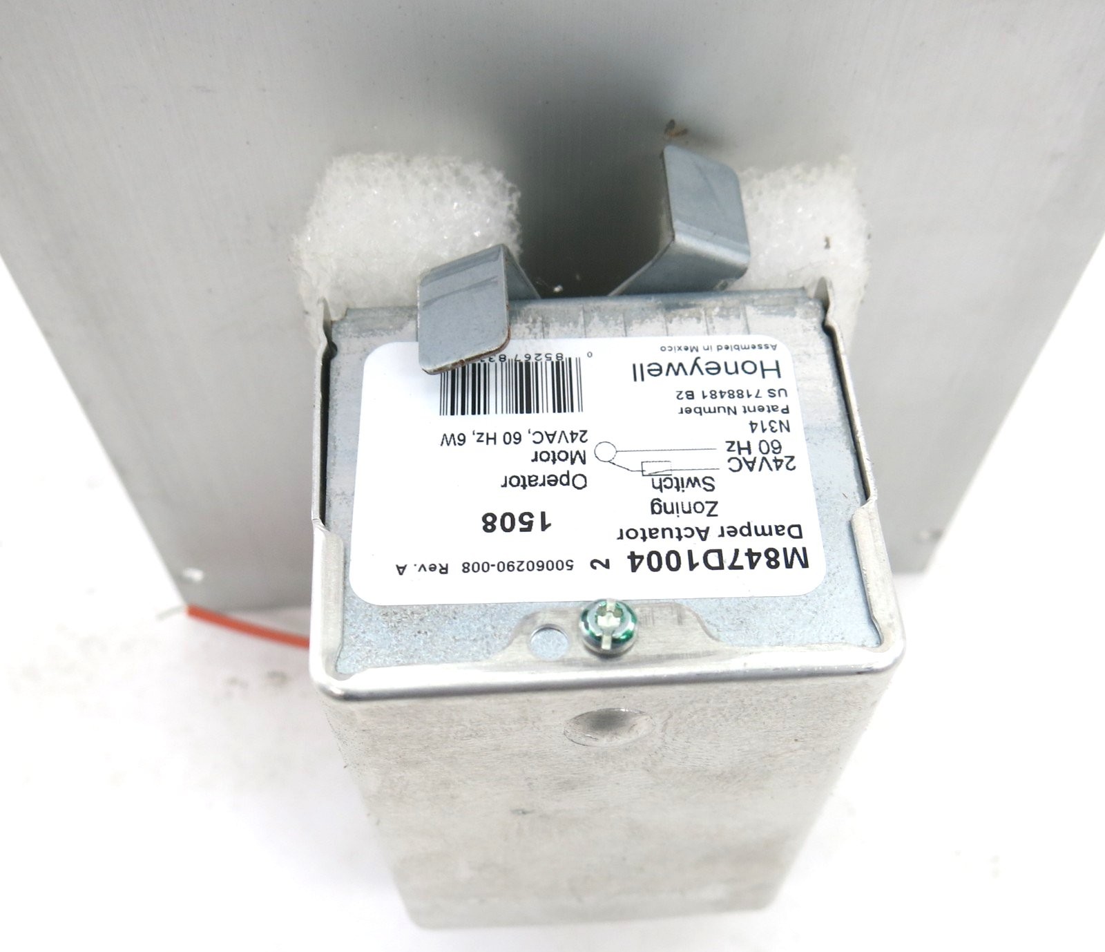 Honeywell ZD10X12 Automatic 10″ x 12″ Rectangular Zone Zoning Control Damper 24V