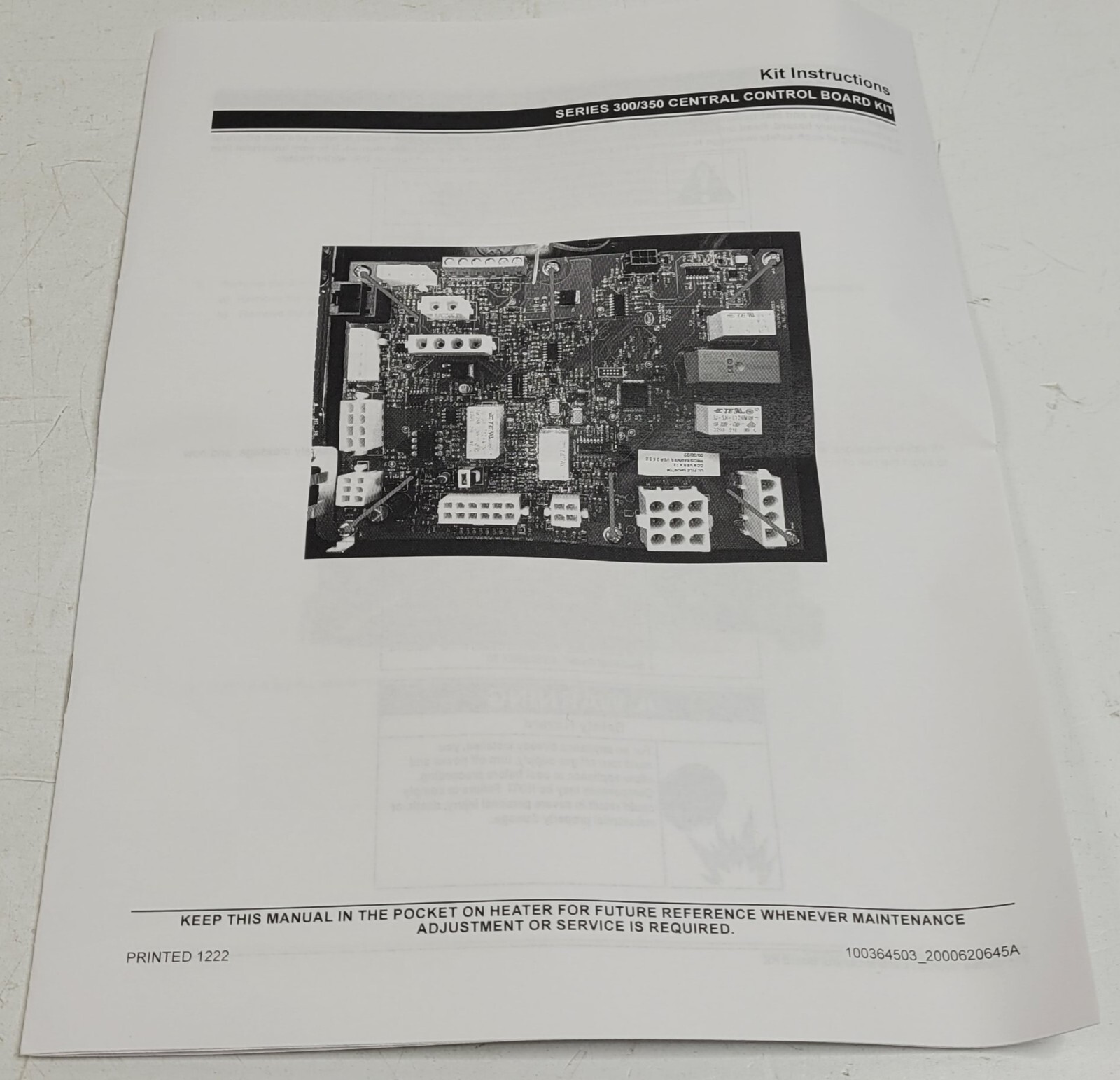 AO Smith Water Heater 100312667 Replacement MPN 100358513 Control Board NEW