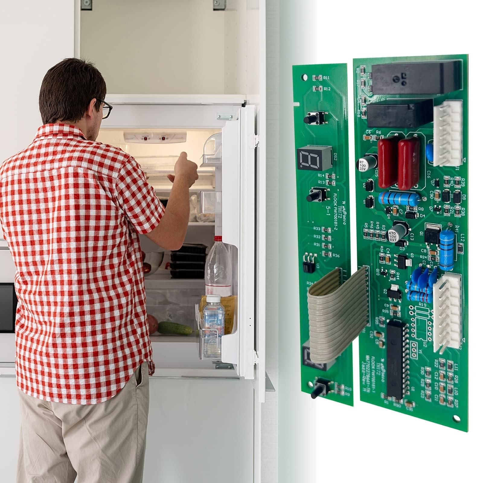 WPW10503278 Refrigerator Control Board W10503278 Compatible for Whirlpool…