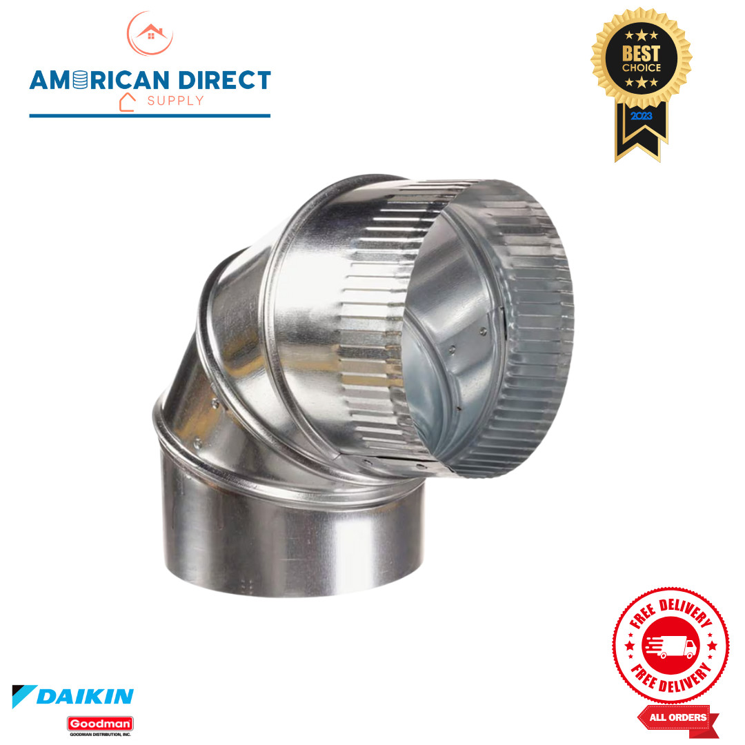 4 Inch 90 Degree Round Adjustable Duct Elbow