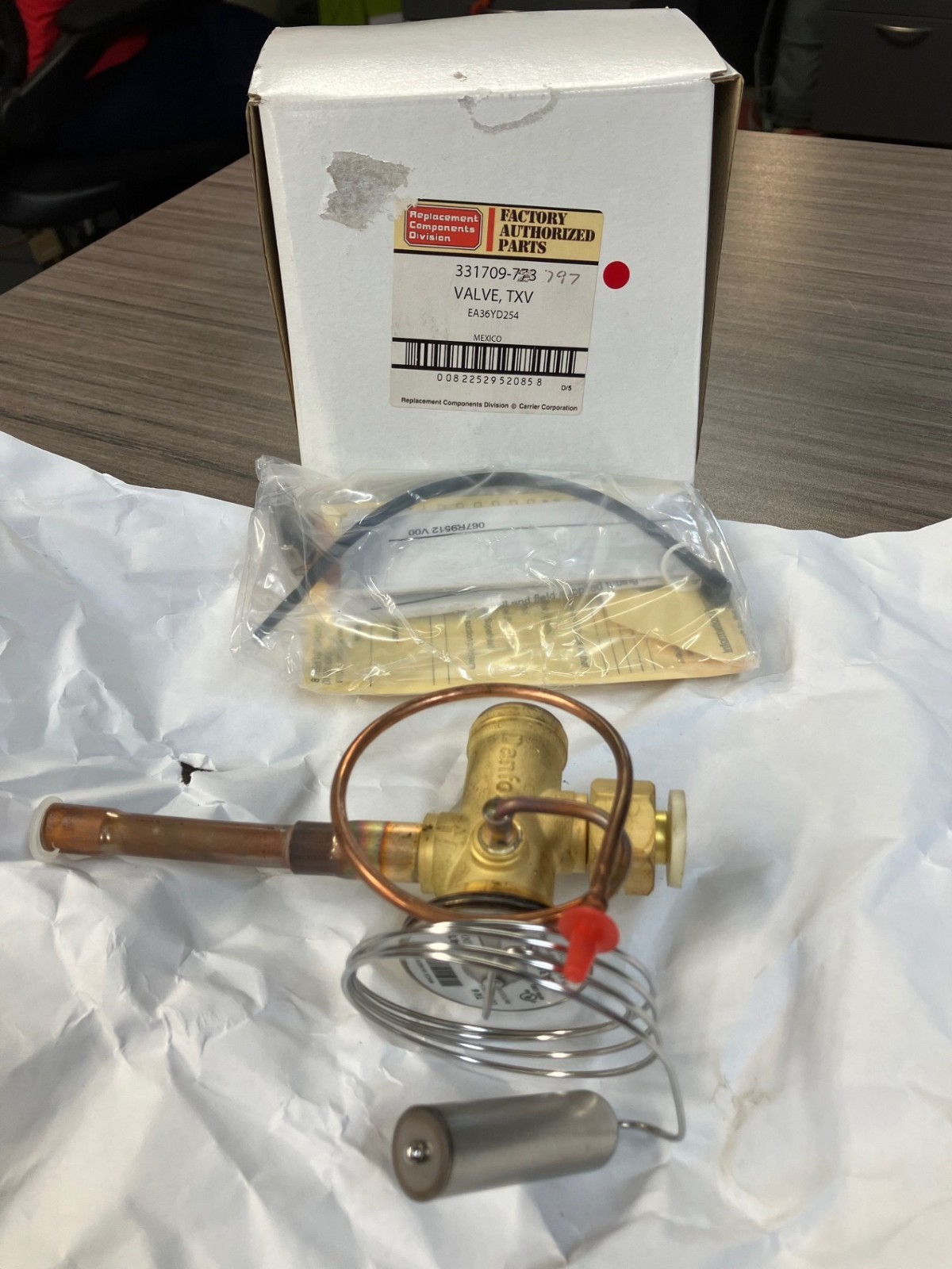 331709-773 TXV Kit Carrier Bryant R-410A Danfoss EA36YD254