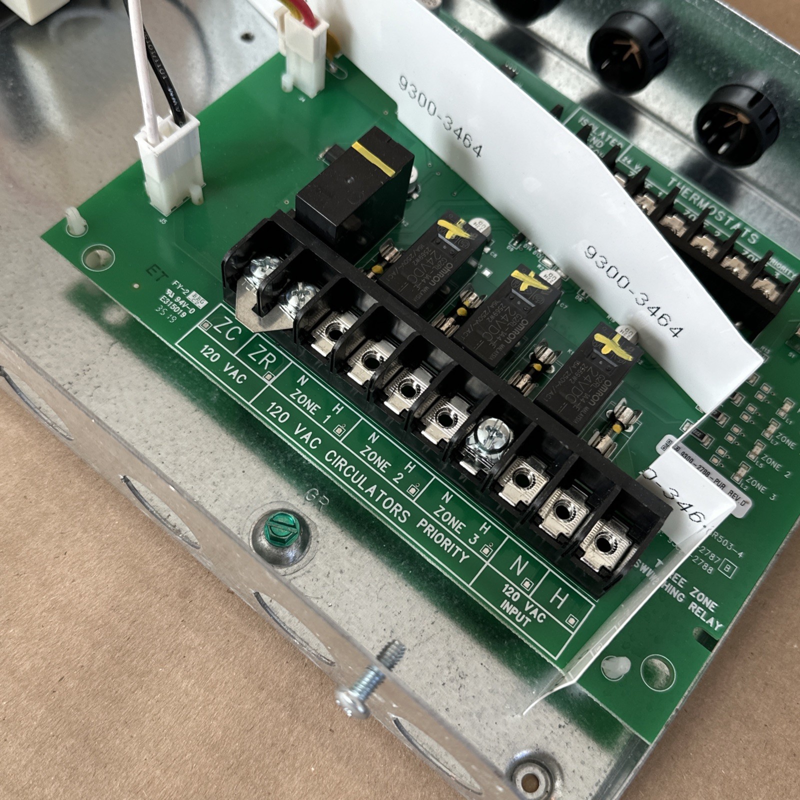Taco SR503-4 3 Zone Switching Relay Control