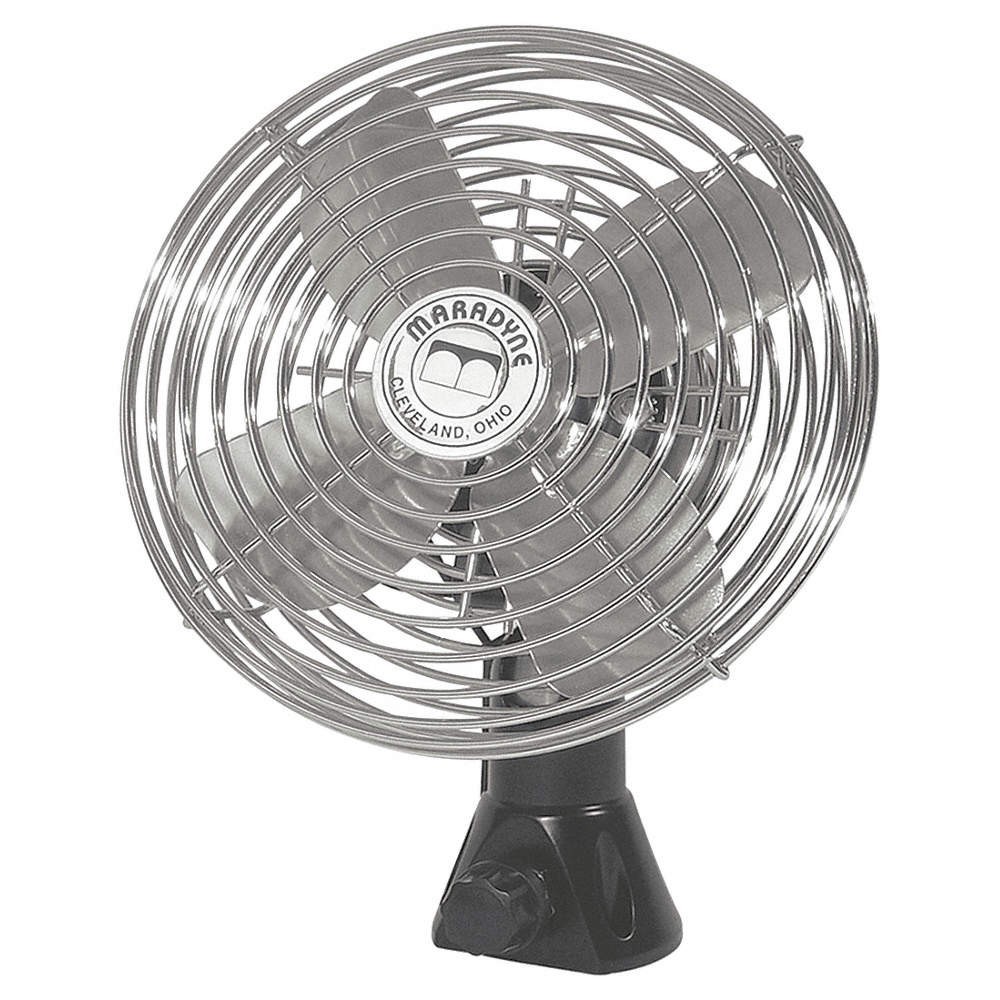 MARADYNE F-300012 DC Fan,Bolt-On Mount,12VDC,270/220 CFM 45NY34