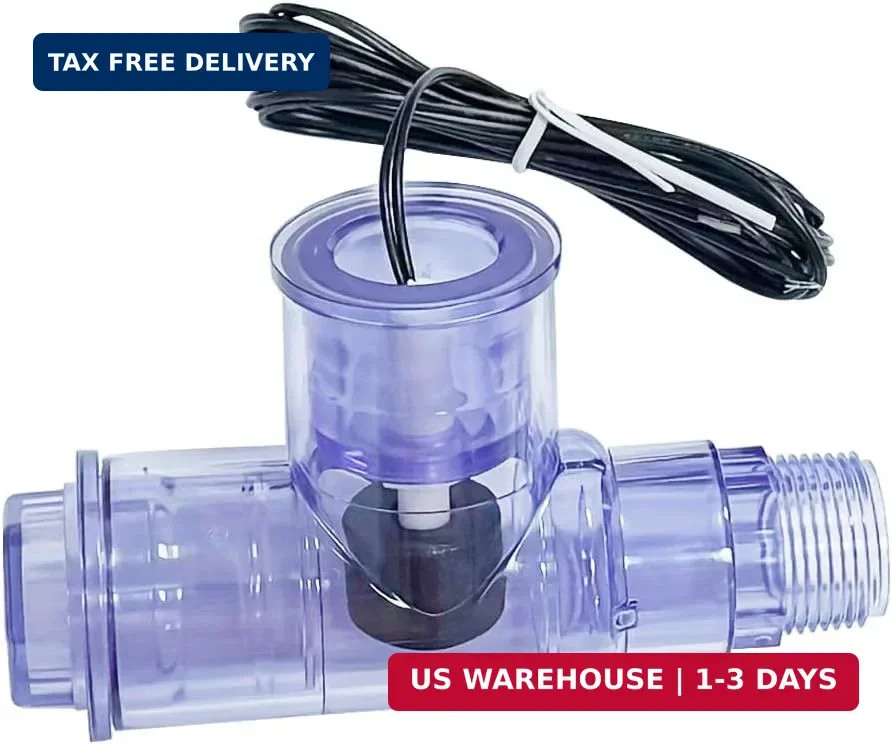 SS1 Condensate Overflow Float Switch Transparent Blue Overflow Safety Sensor Acc